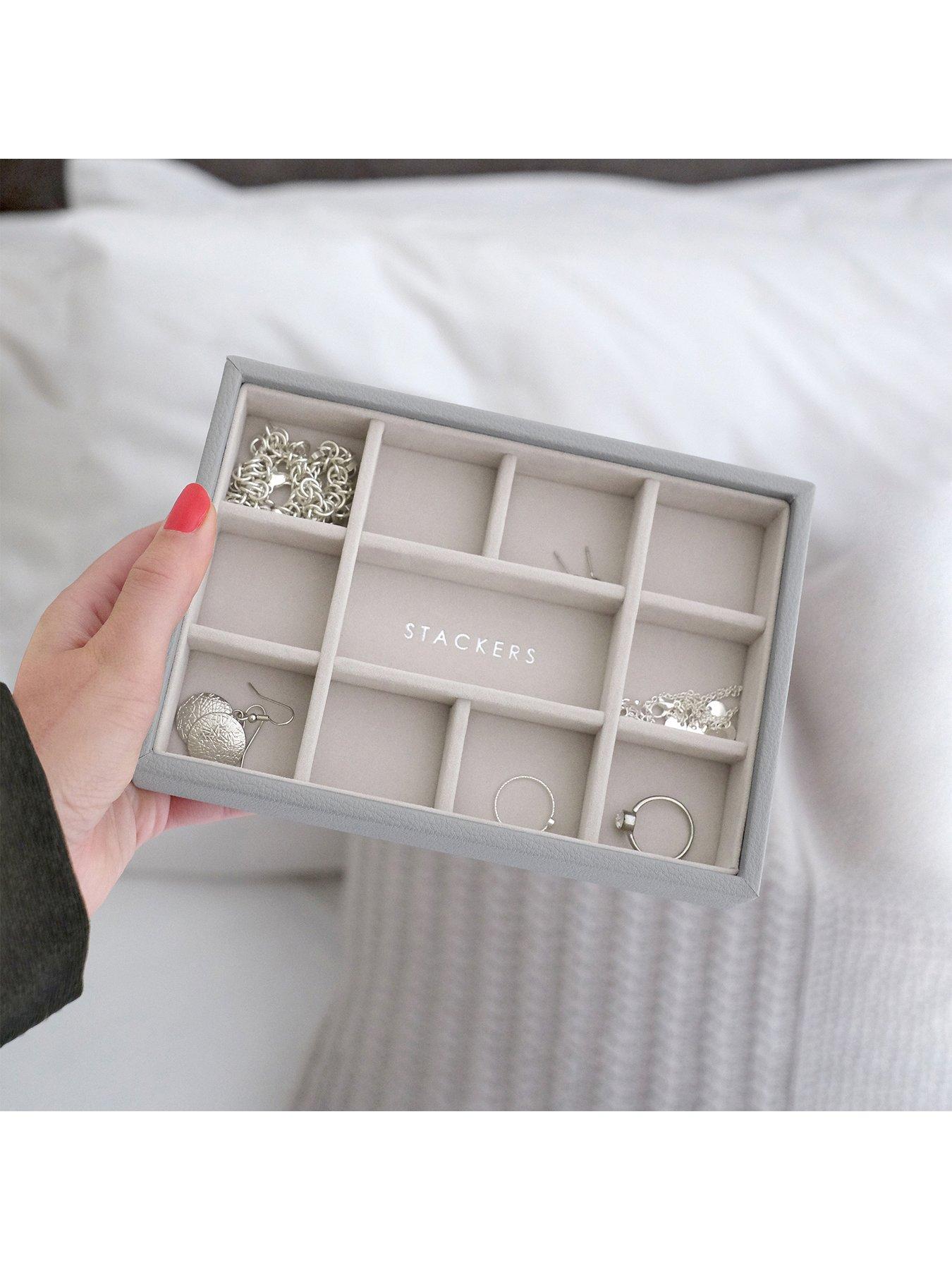 Image 3 of 3 of Stackers Stackers Mini Trinket Box - Grey