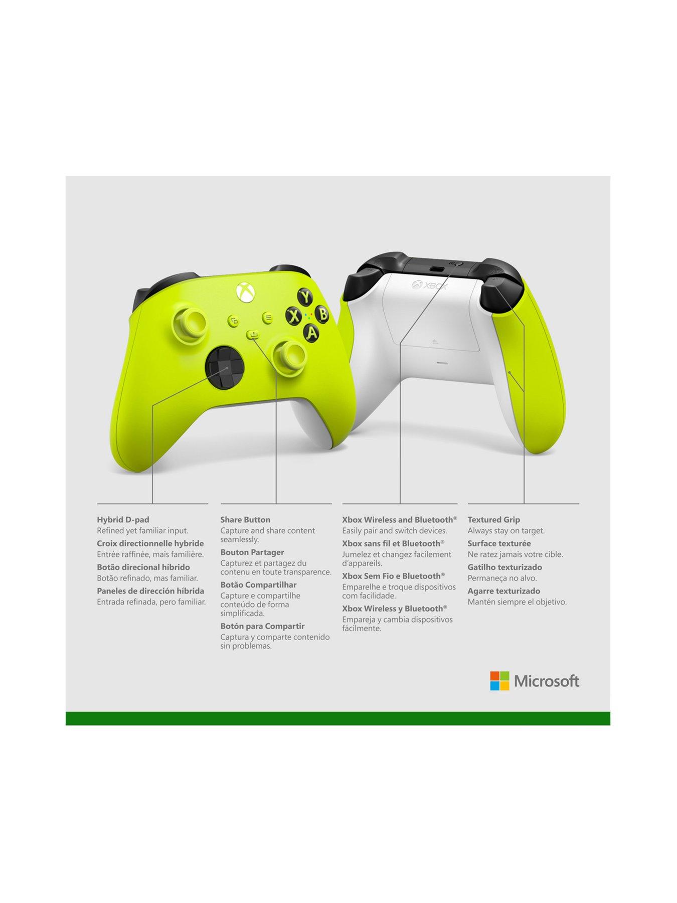 Image 5 of 8 of Xbox Wireless Controller - Electric Volt for Xbox Series X|S, Xbox One, and Windows Devices