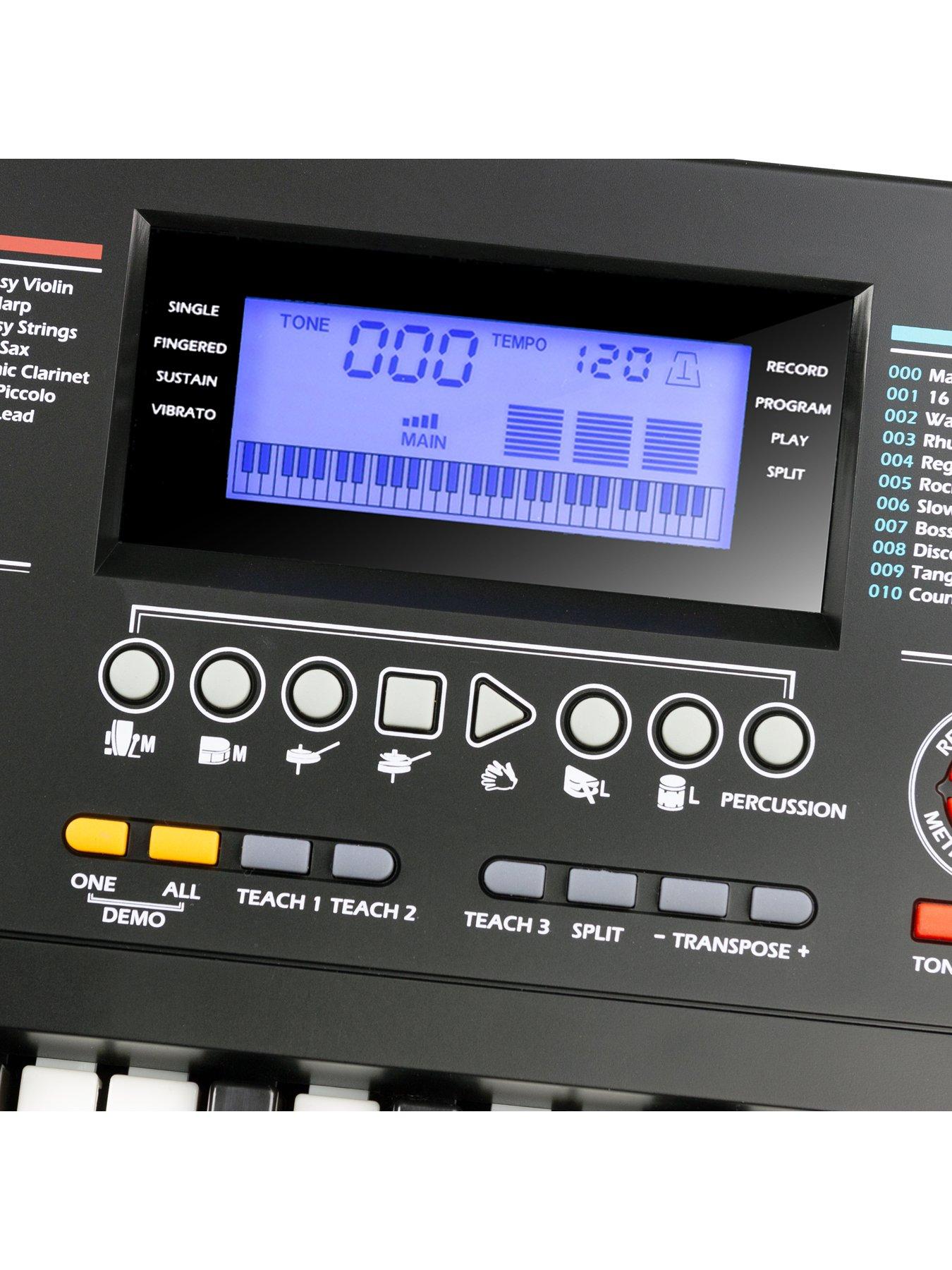 Image 3 of 6 of RockJam 54-key Portable Electronic Keyboard Piano with&nbsp;Simply Piano App Content