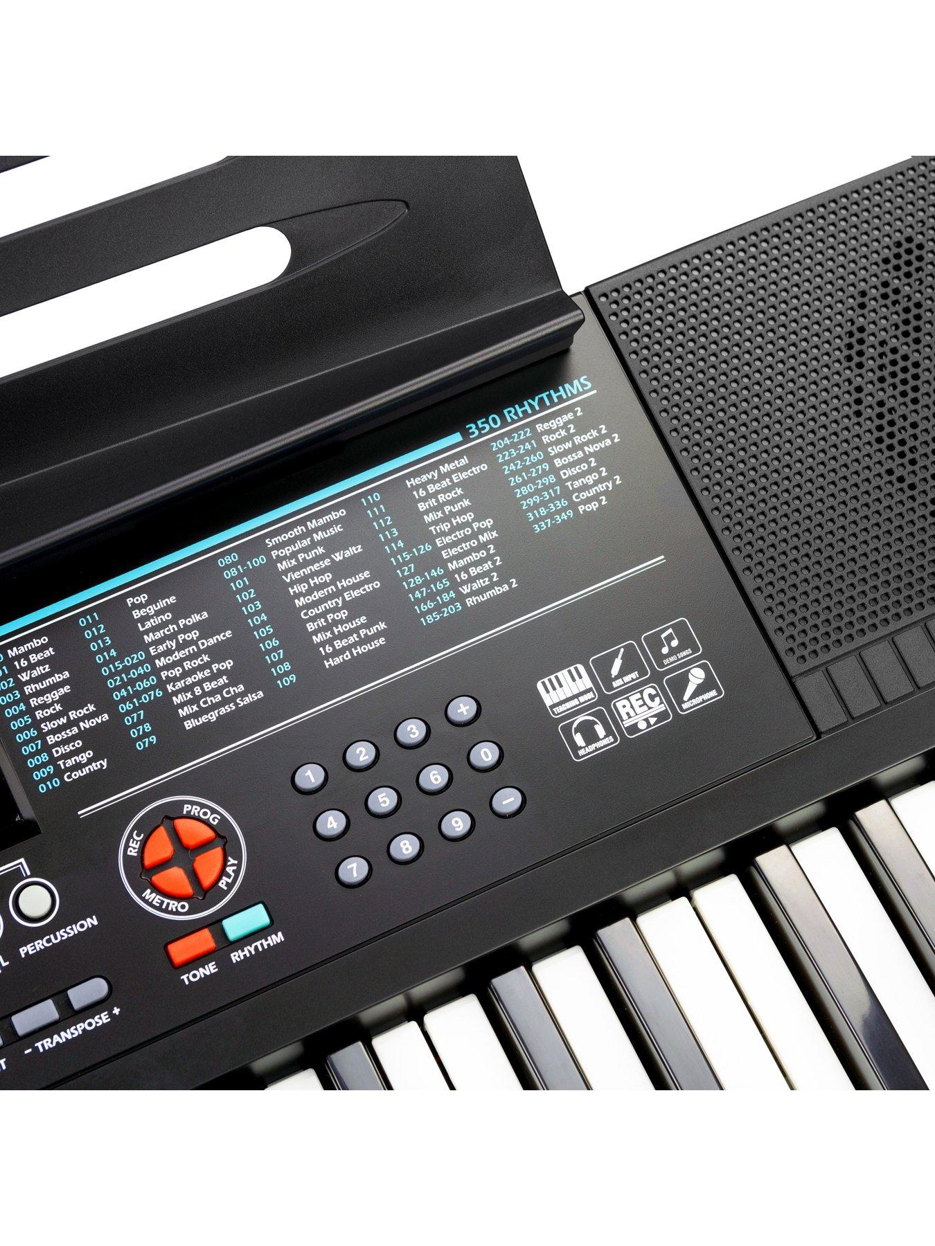 Image 4 of 6 of RockJam 54-key Portable Electronic Keyboard Piano with&nbsp;Simply Piano App Content