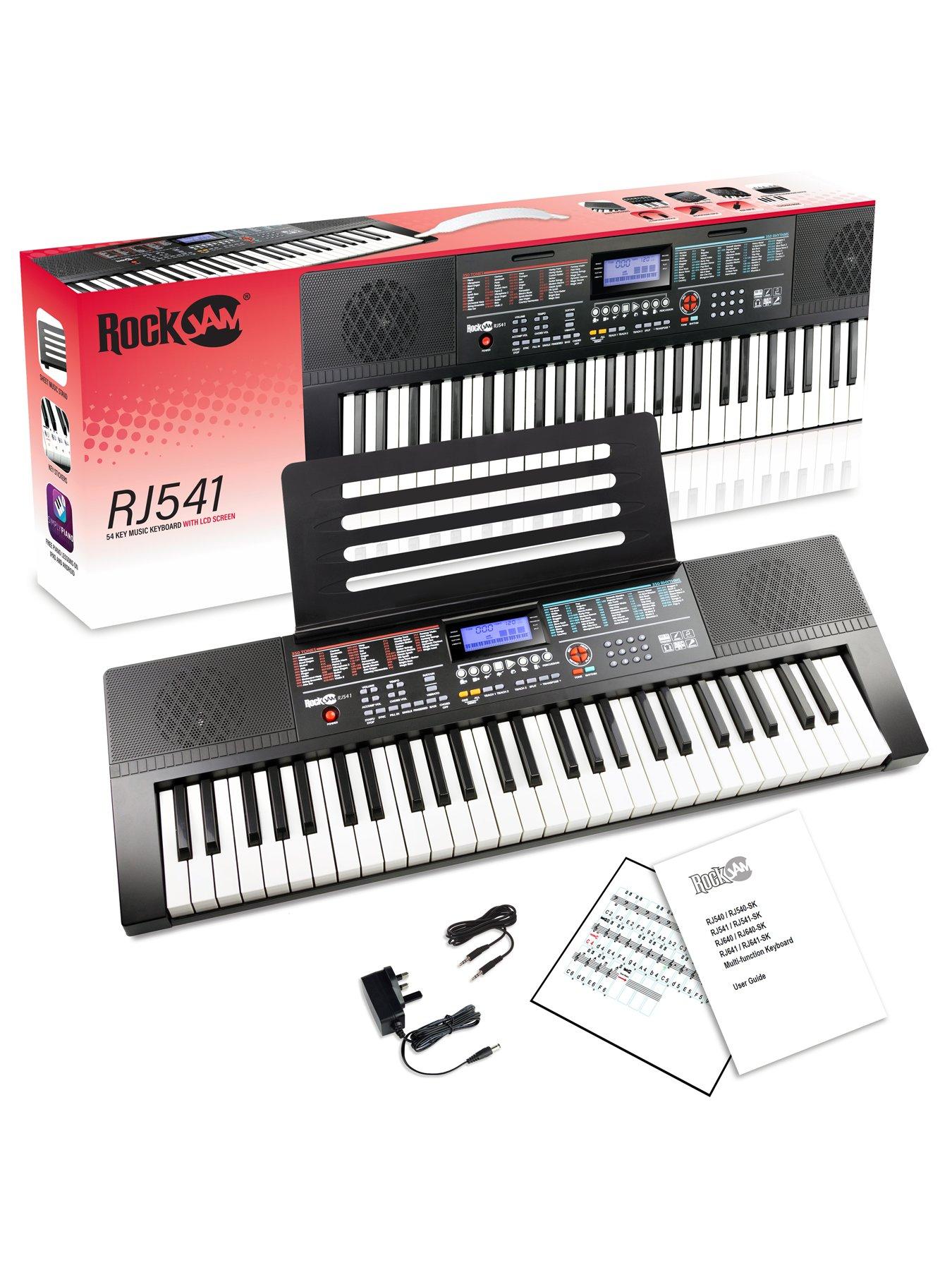 Image 6 of 6 of RockJam 54-key Portable Electronic Keyboard Piano with&nbsp;Simply Piano App Content