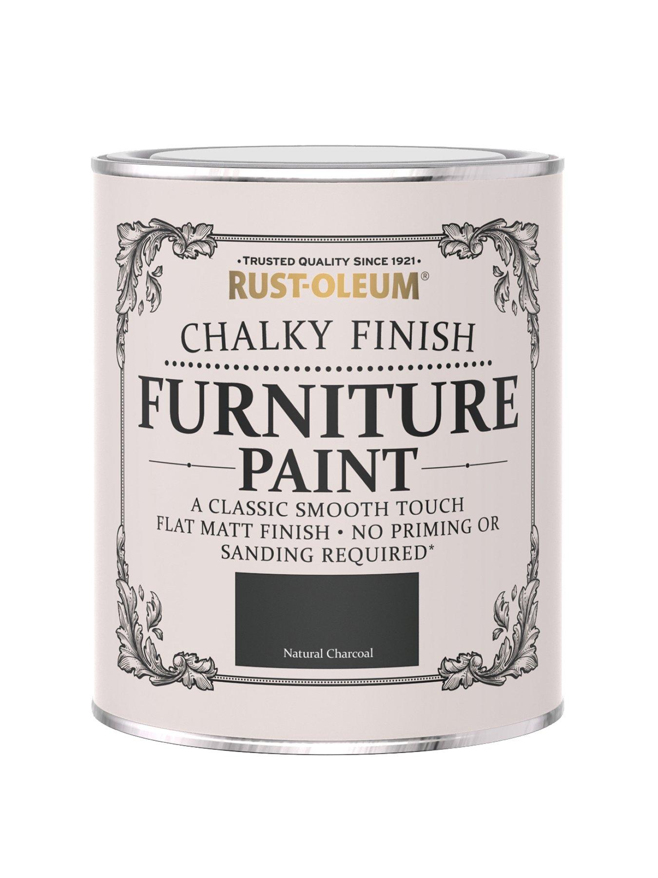 undefined Chalky Finish 750 ml Furniture Paint – Natural Charcoal