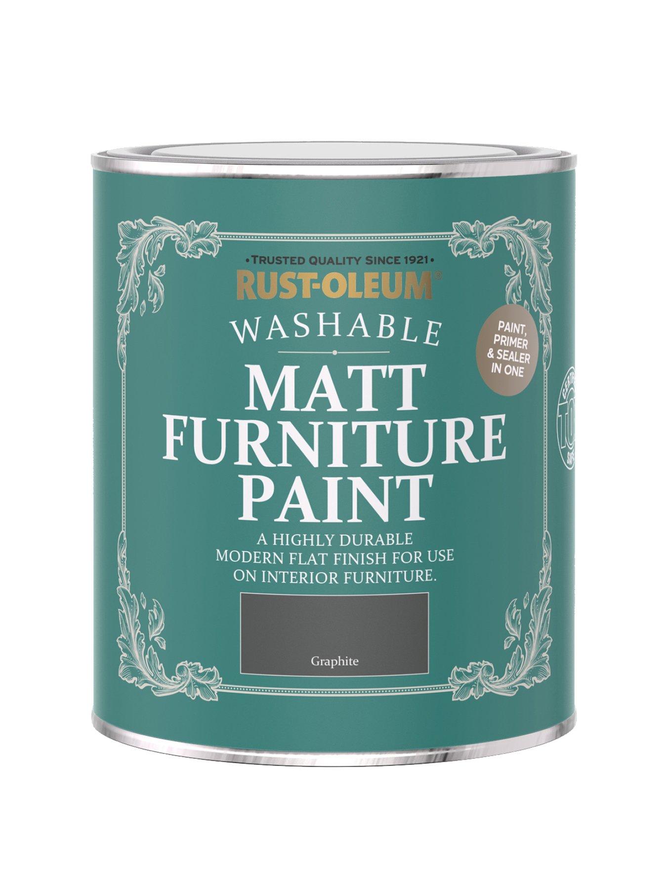 undefined Matt Finish 750 ml Furniture Paint – Graphite