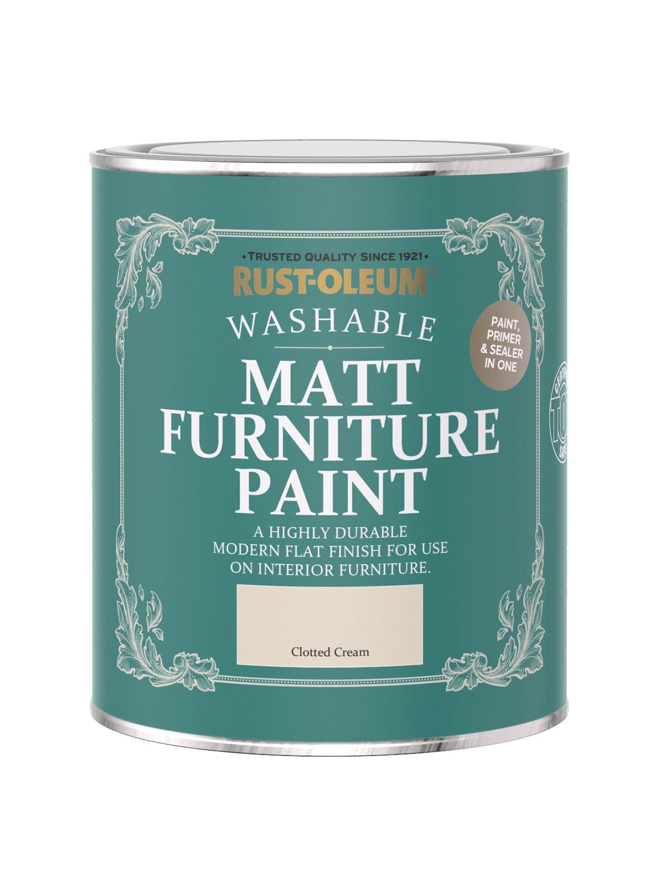 undefined Matt Finish 750 ml Furniture Paint – Clotted Cream