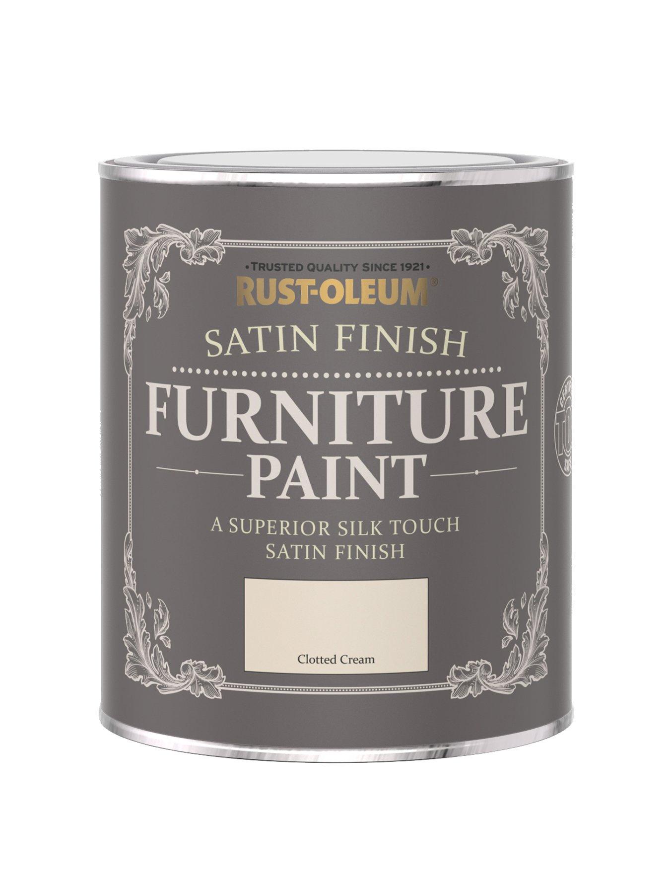 undefined Satin Finish 750 ml Furniture Paint – Clotted Cream