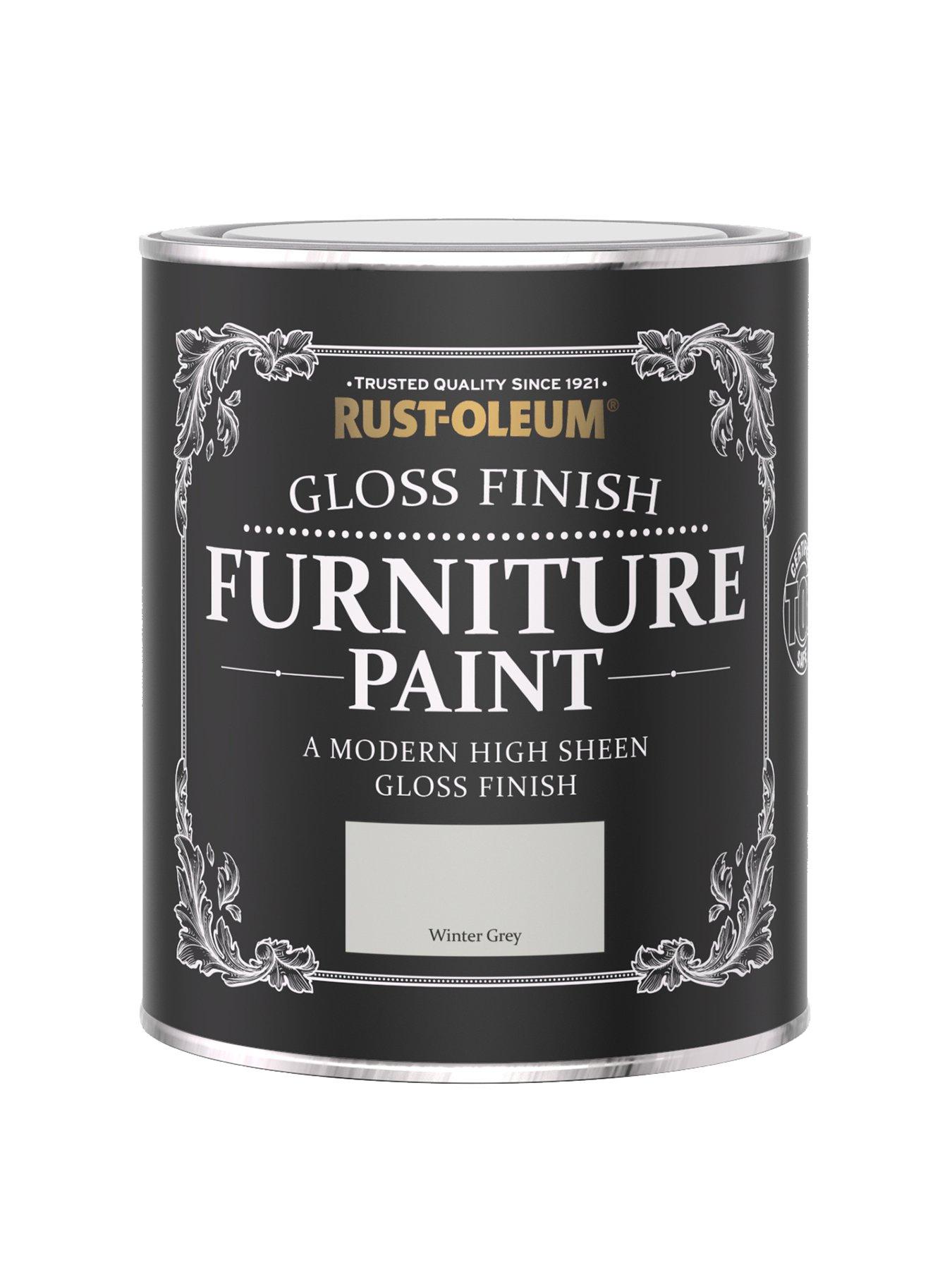 undefined Gloss Finish 750 ml Furniture Paint – Winter Grey