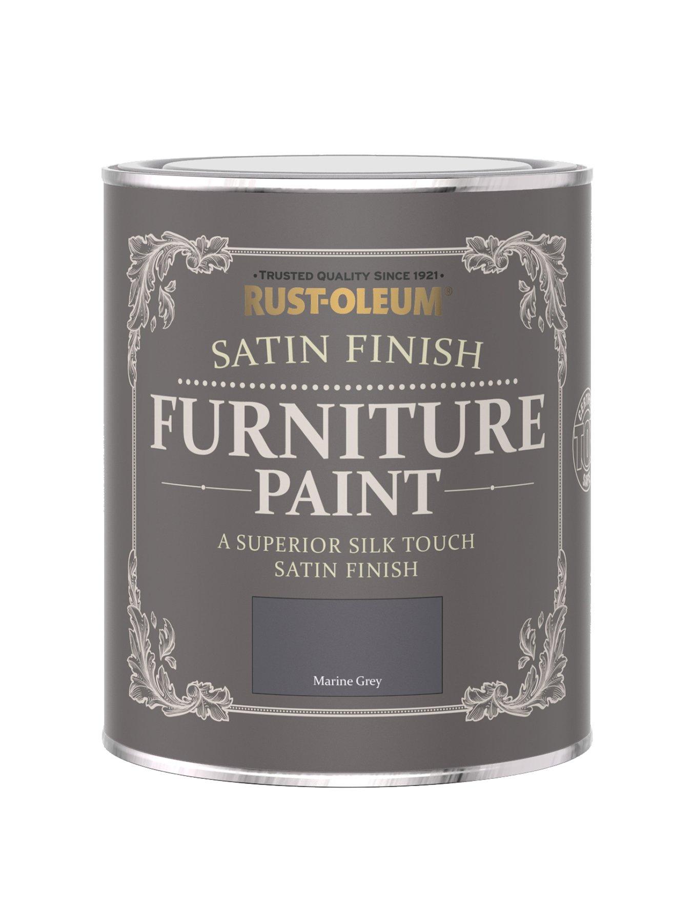 undefined Satin Furniture Paint Marine Grey 750ml