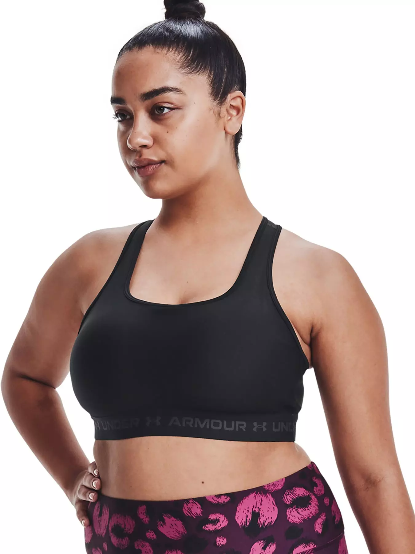 Buy Boohoo Supersoft Peached Sculpt Padded Sports Bra In Navy