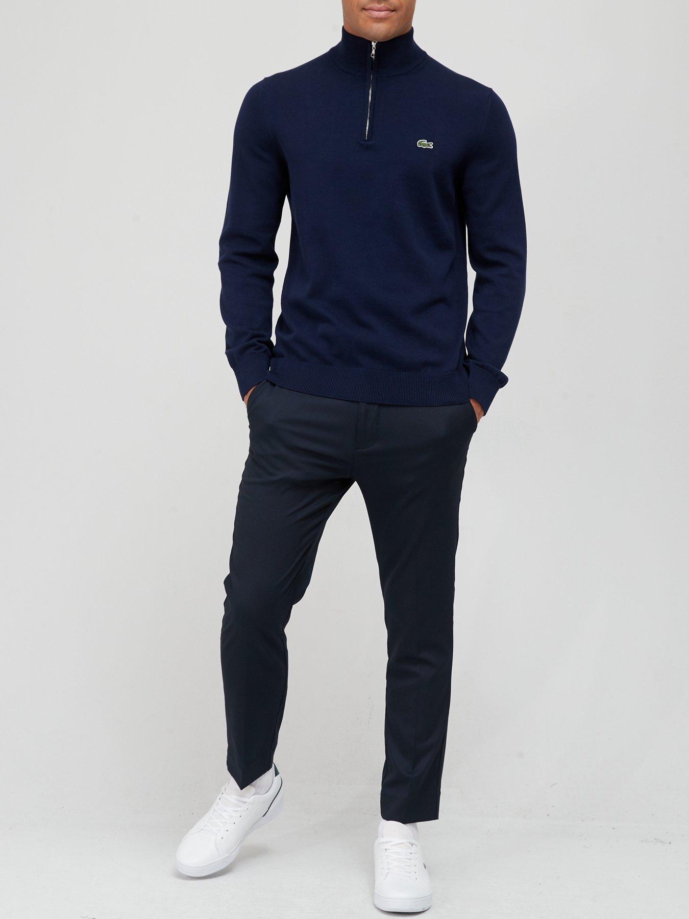 lacoste-classic-half-zip-knitted-jumper-navyback