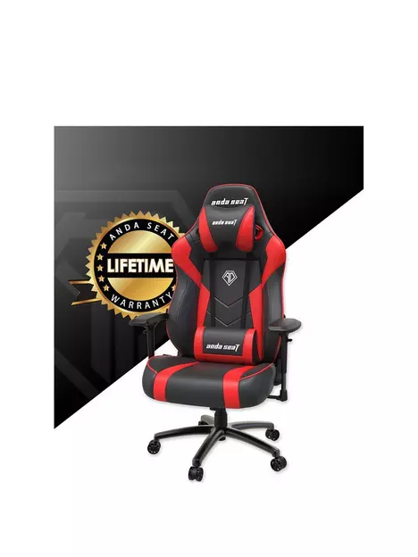 prod1090436236: anda seaT Dark Demon Premium Gaming Chair Black & Red