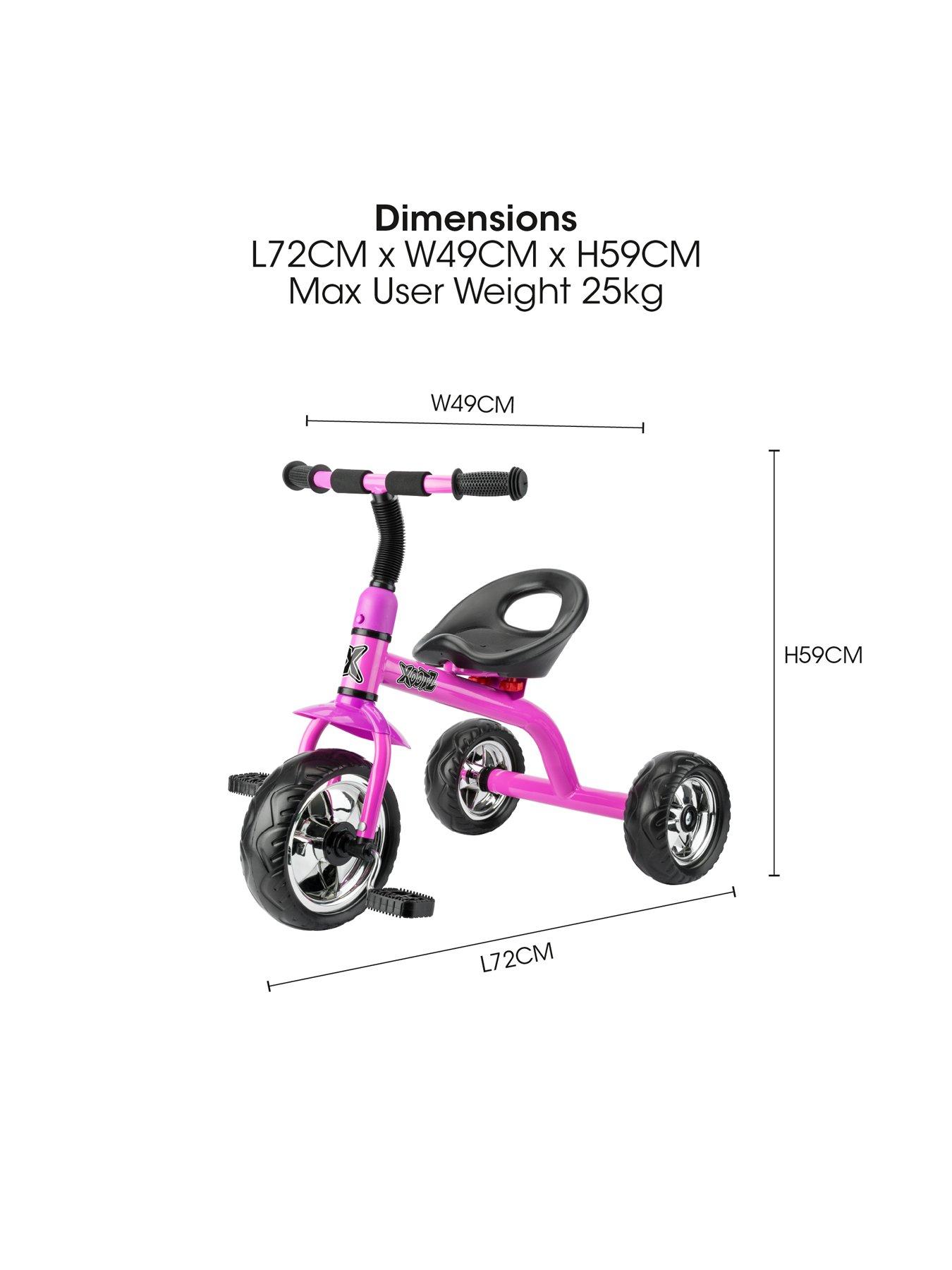 Image 6 of 6 of XOOTZ Tricycle - Purple