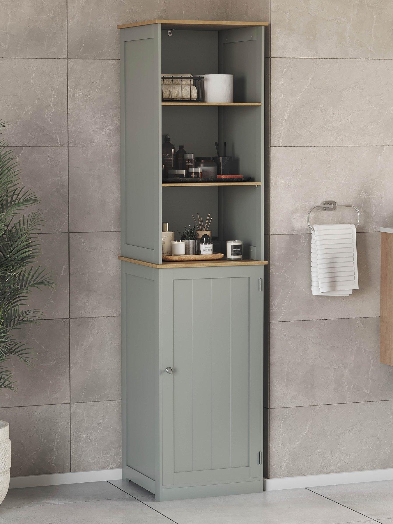 Bath Vida Priano 1 Door, 2 Shelf Tall Cabinet