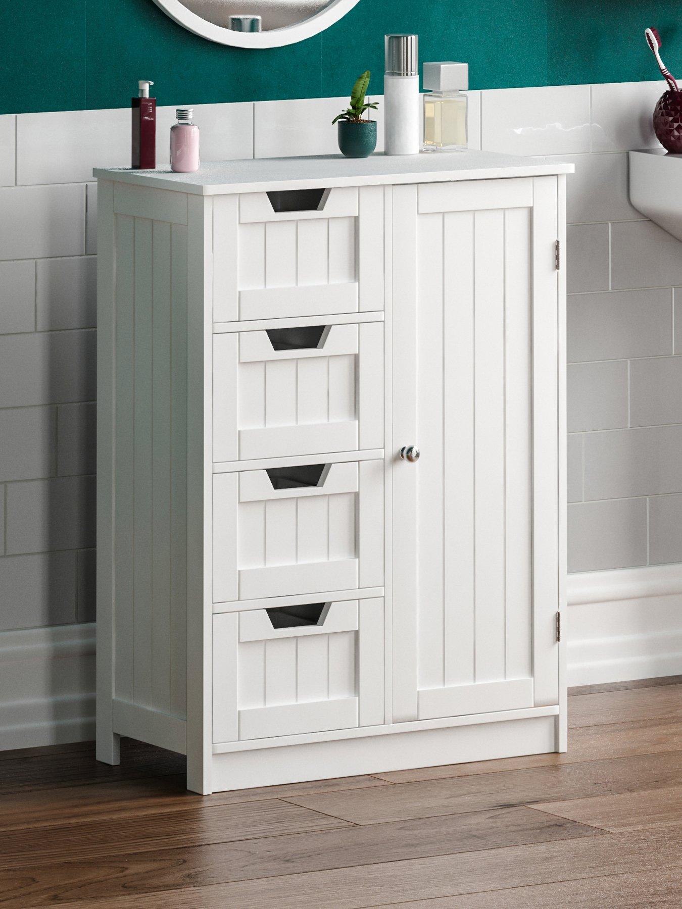 bath-vida-priano-4-drawer-1-door-freestanding-unit-whitefront