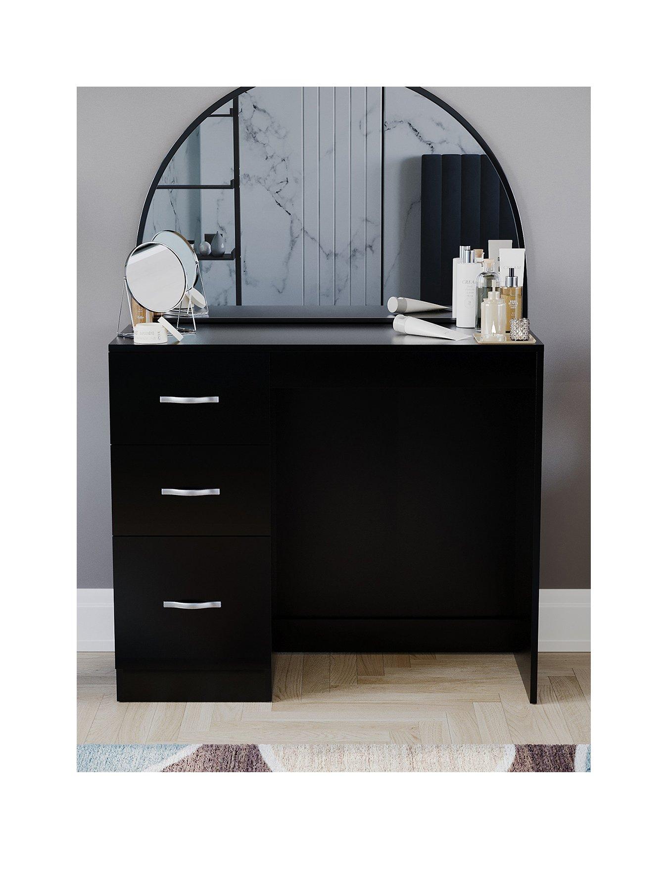 Image 3 of 6 of Vida Designs Riano Dressing Table - Black