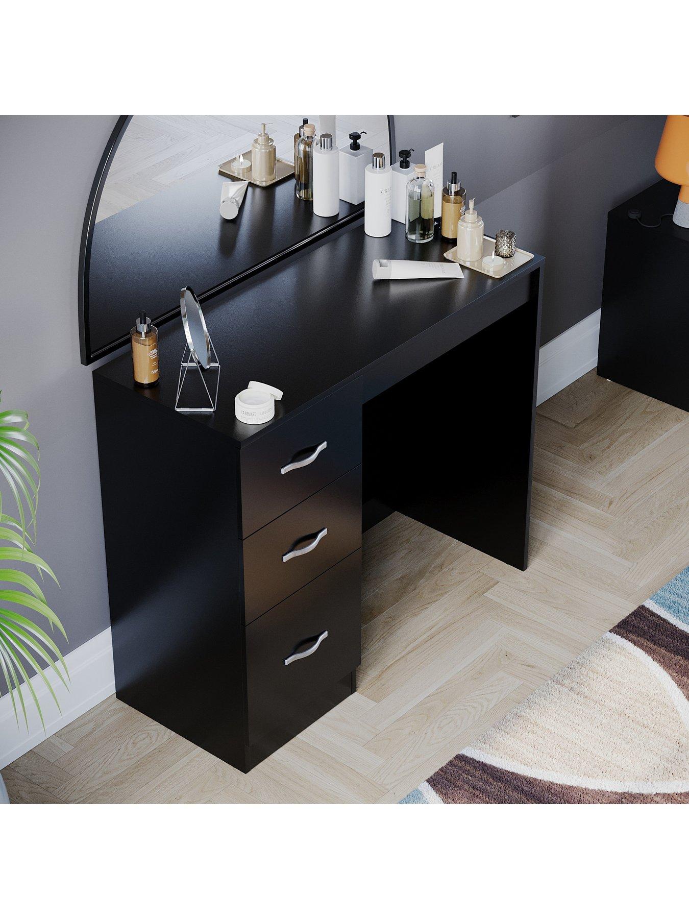 Image 4 of 6 of Vida Designs Riano Dressing Table - Black
