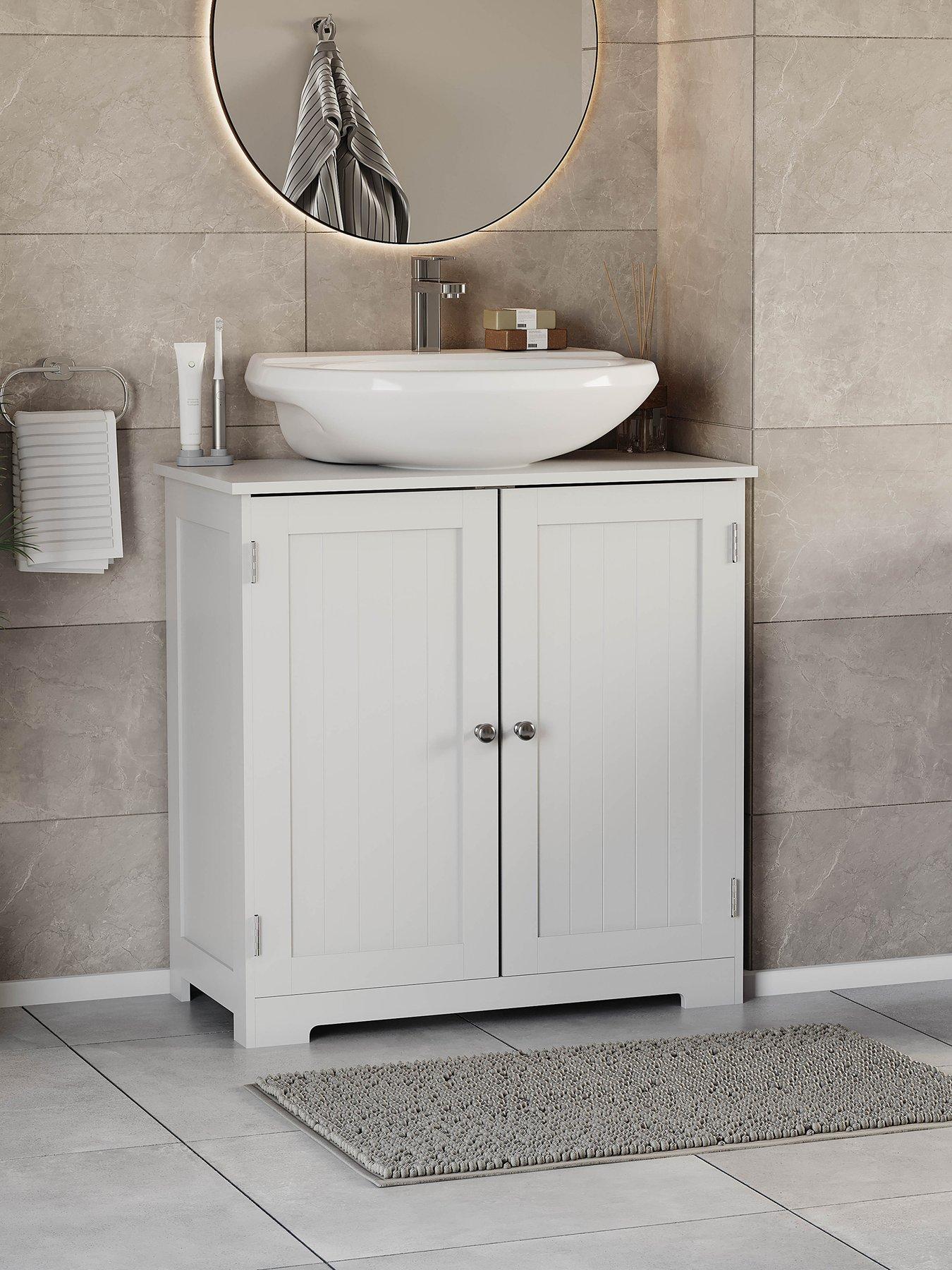 Image 1 of 7 of Bath Vida Priano 2 Door Under Sink Cabinet