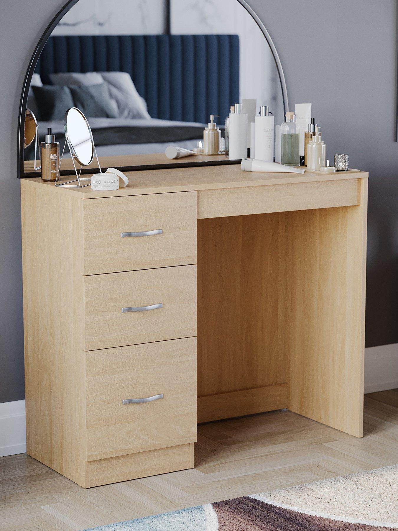 Image of Vida Designs Riano Dressing Table - Pine