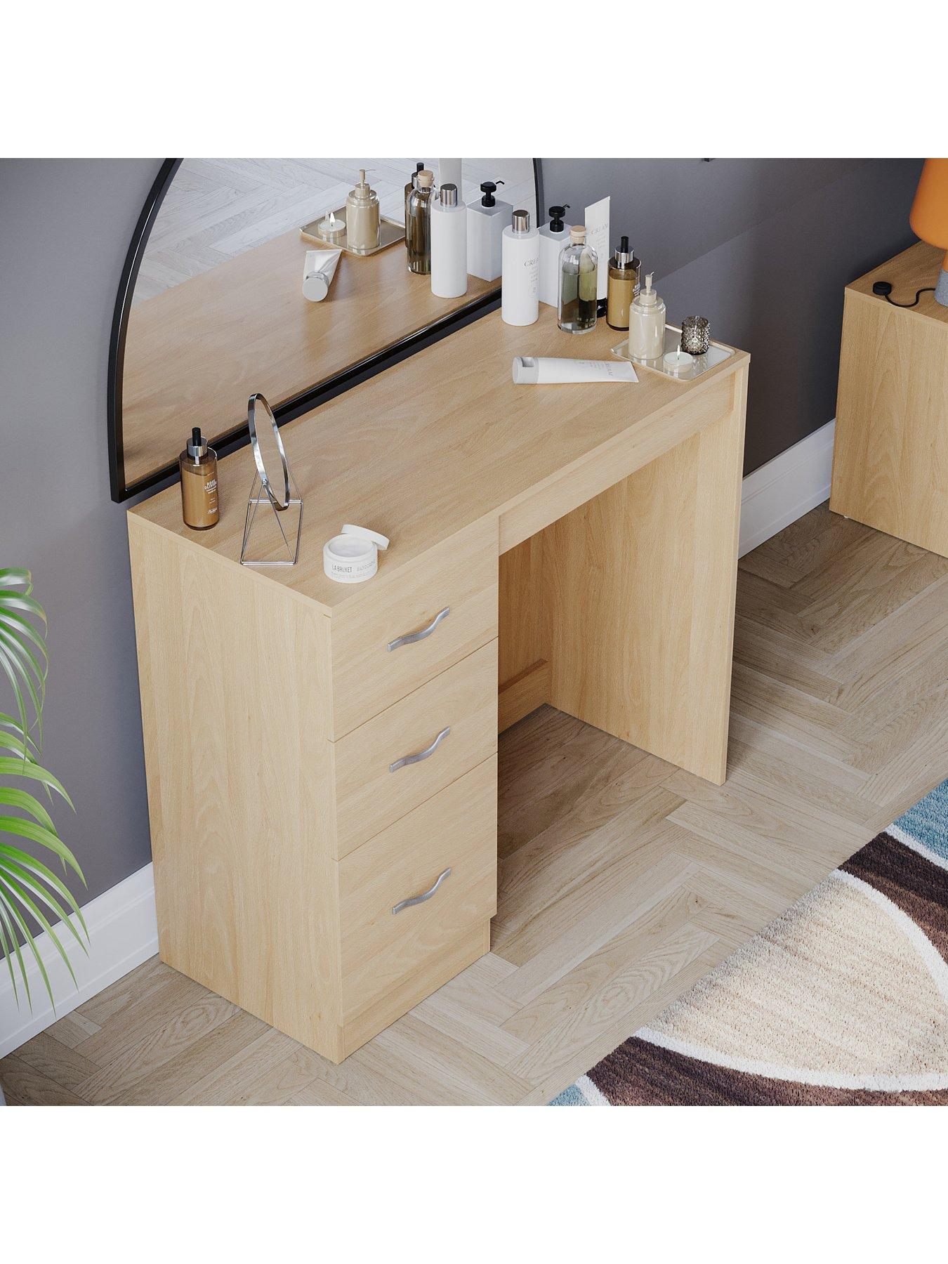 Image 4 of 6 of Vida Designs Riano Dressing Table - Pine