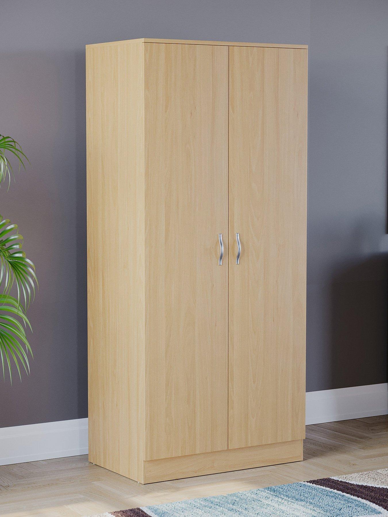 vida-designs-riano-2-door-wardrobe-pine-effectfront