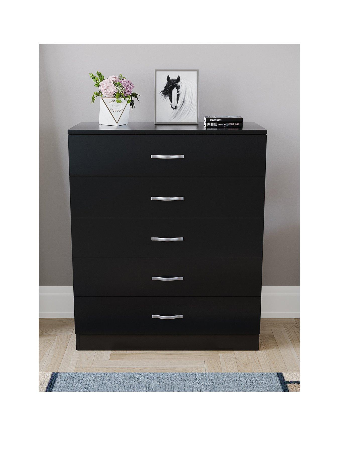 vida-designs-riano-5-drawer-compactnbspchest-blackback