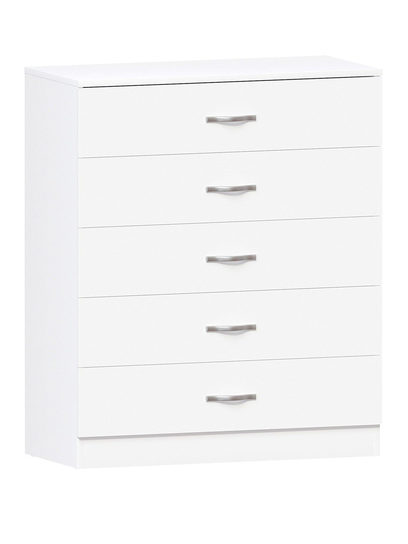 vida-designs-rianonbsp5-drawer-compact-chest-whitestillFront