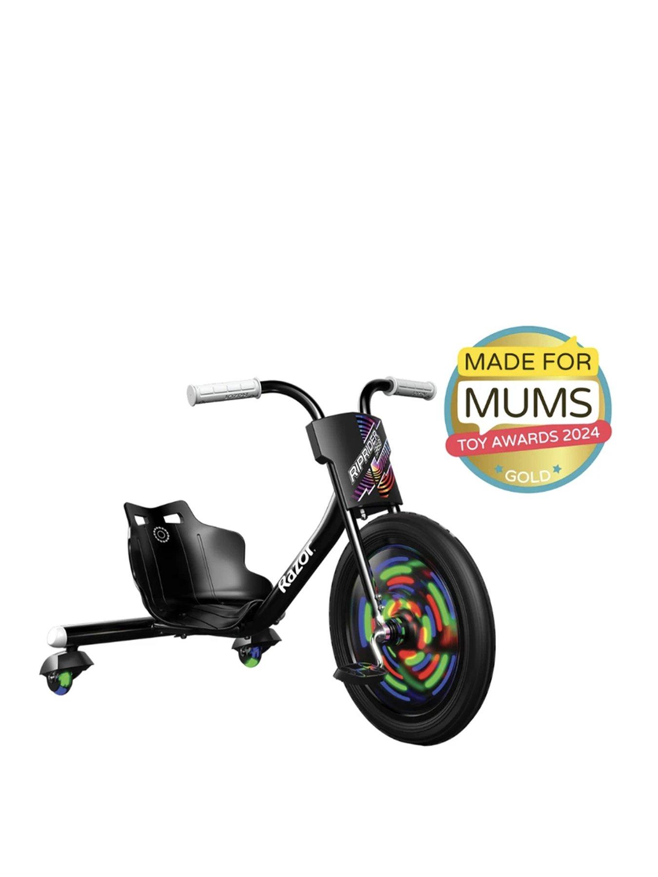 Image 1 of 7 of Razor Riprider 360 Lightshow Trike for Kids 5+, LED - Black