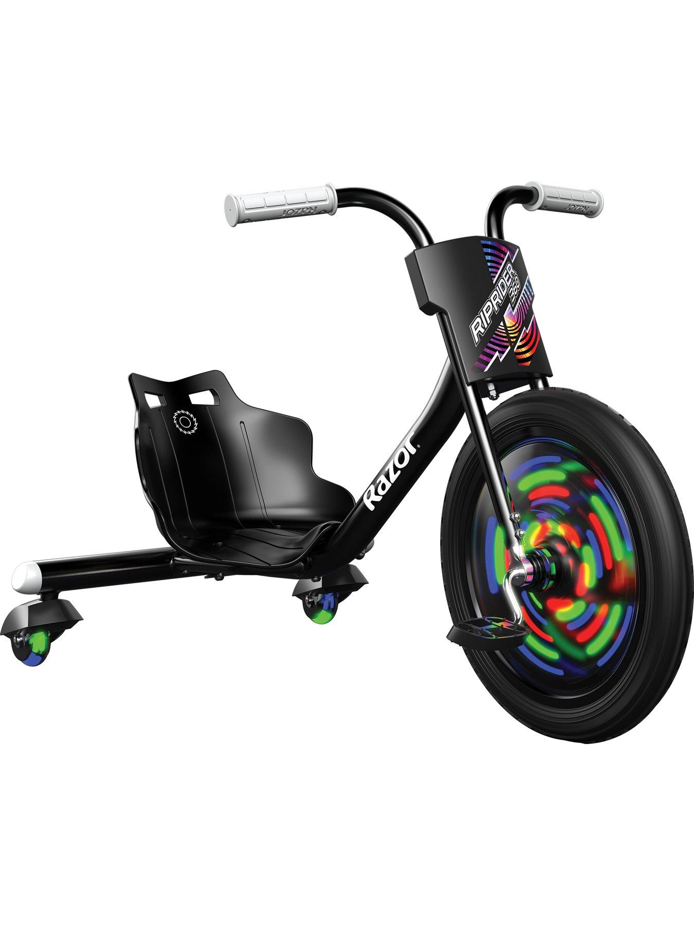 Image 2 of 7 of Razor Riprider 360 Lightshow Trike for Kids 5+, LED - Black