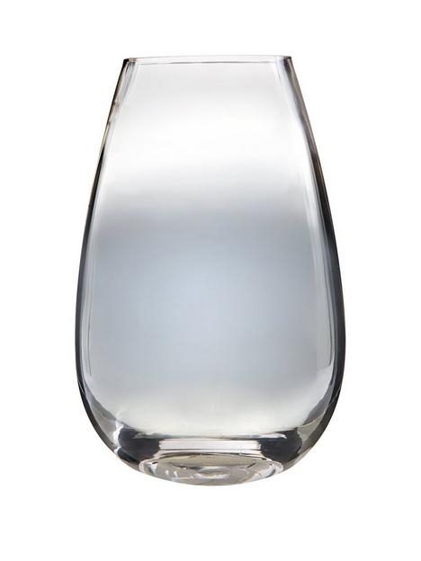 silver-ombre-tinted-glass-vase