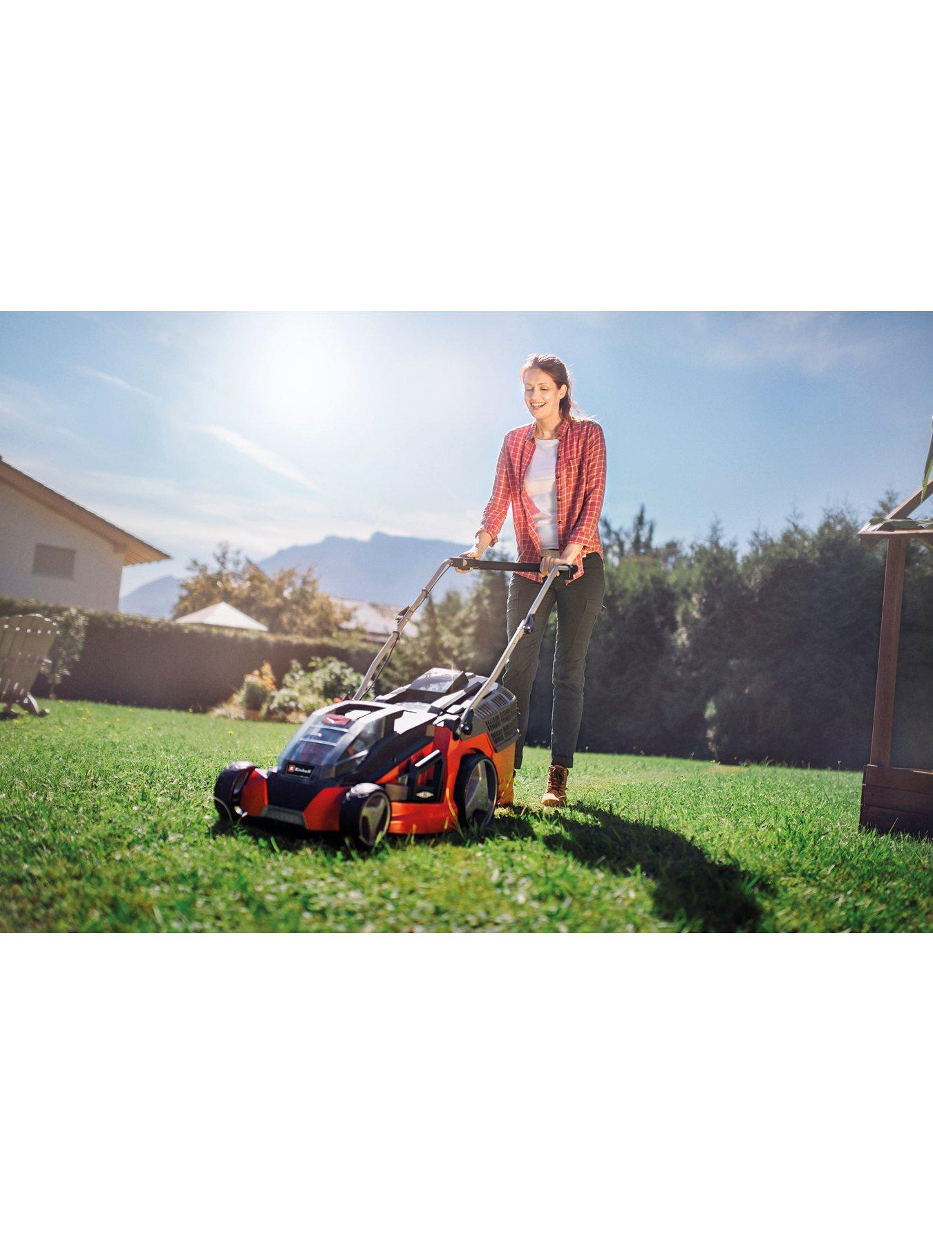 einhell-pxc-43cm-cordless-mower-ge-cm-43-li-m-kit-36v-includes-batteriesstillFront