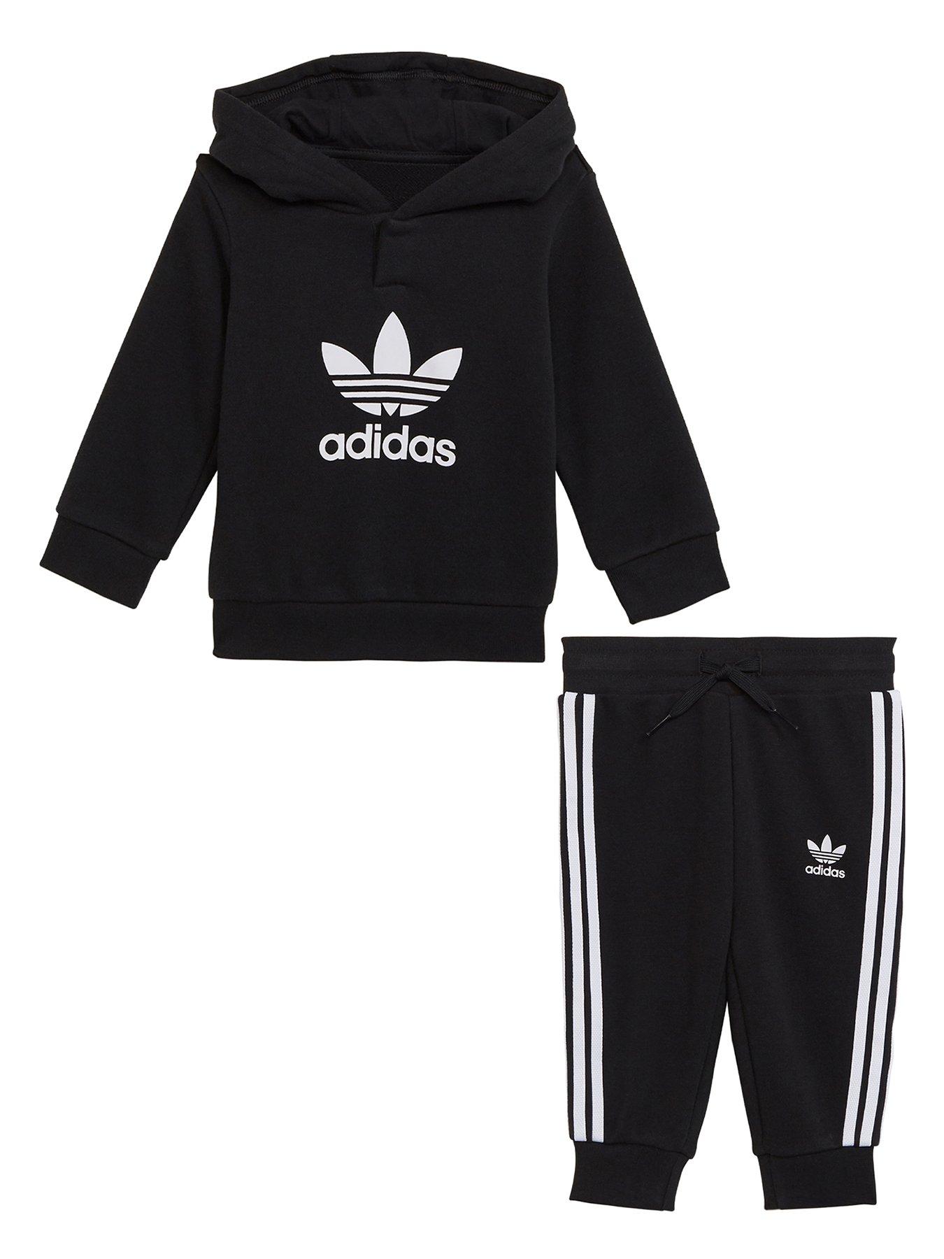 adidas-originals-infant-unisex-hoody-set-blackwhitefront