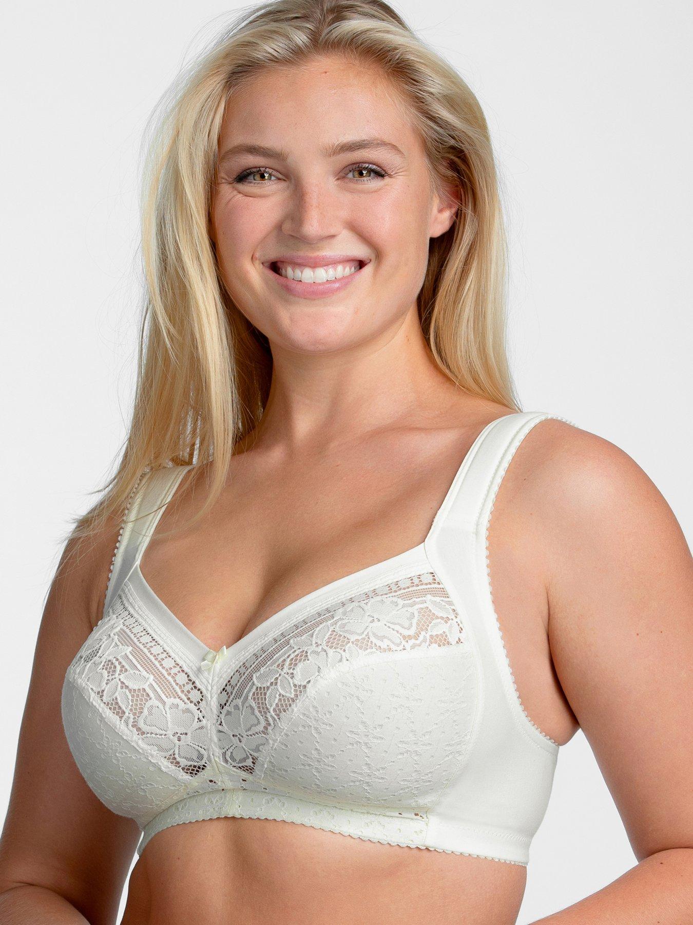 Miss Mary of Sweden Non Wire Cotton Lined Cup Bra - Black