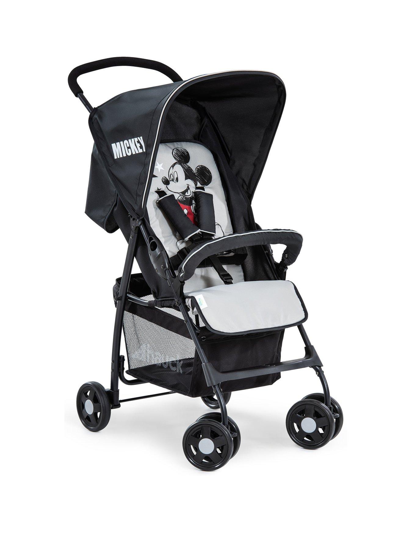 Mickey mouse double clearance stroller