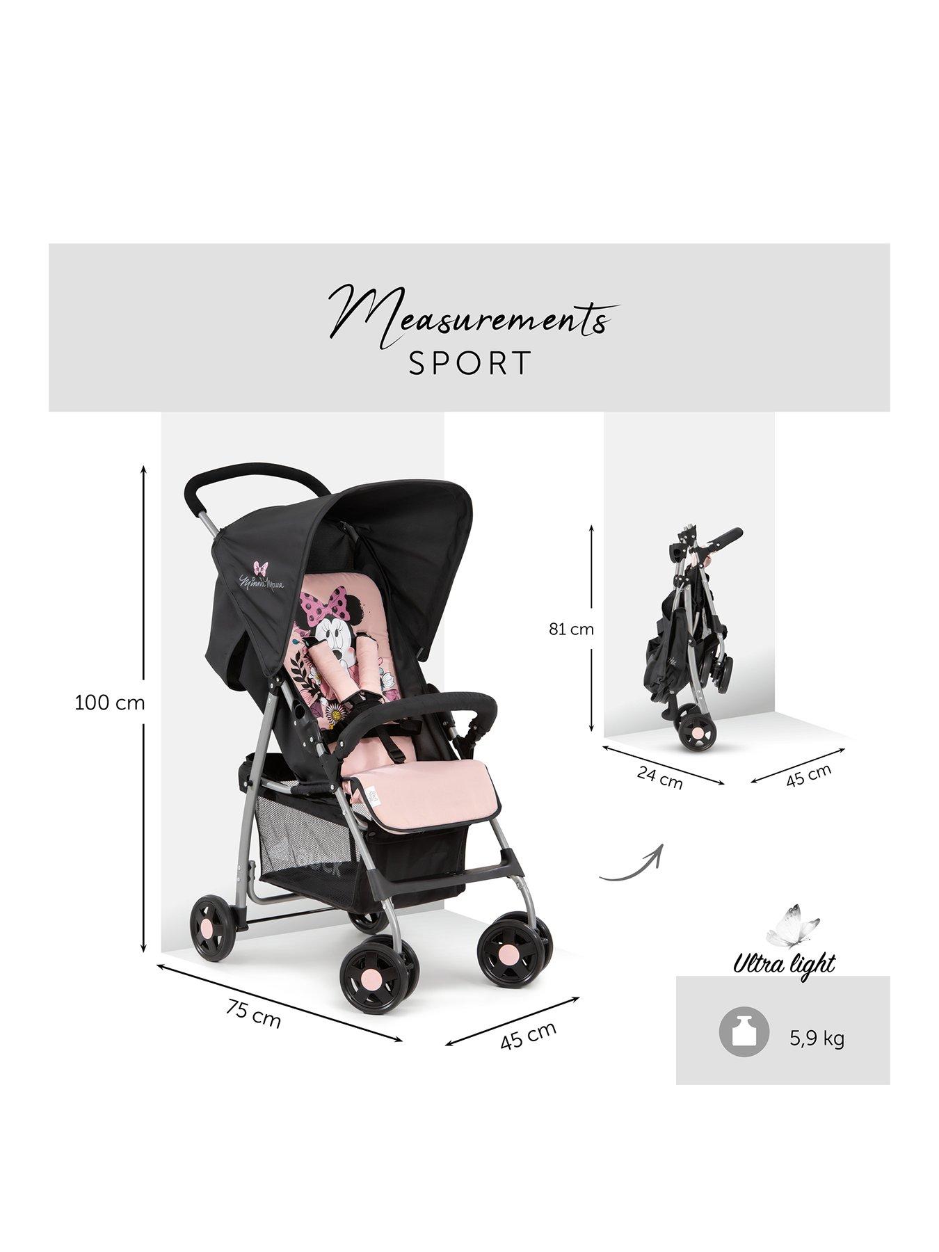 Minnie mouse stroller shop with car seat