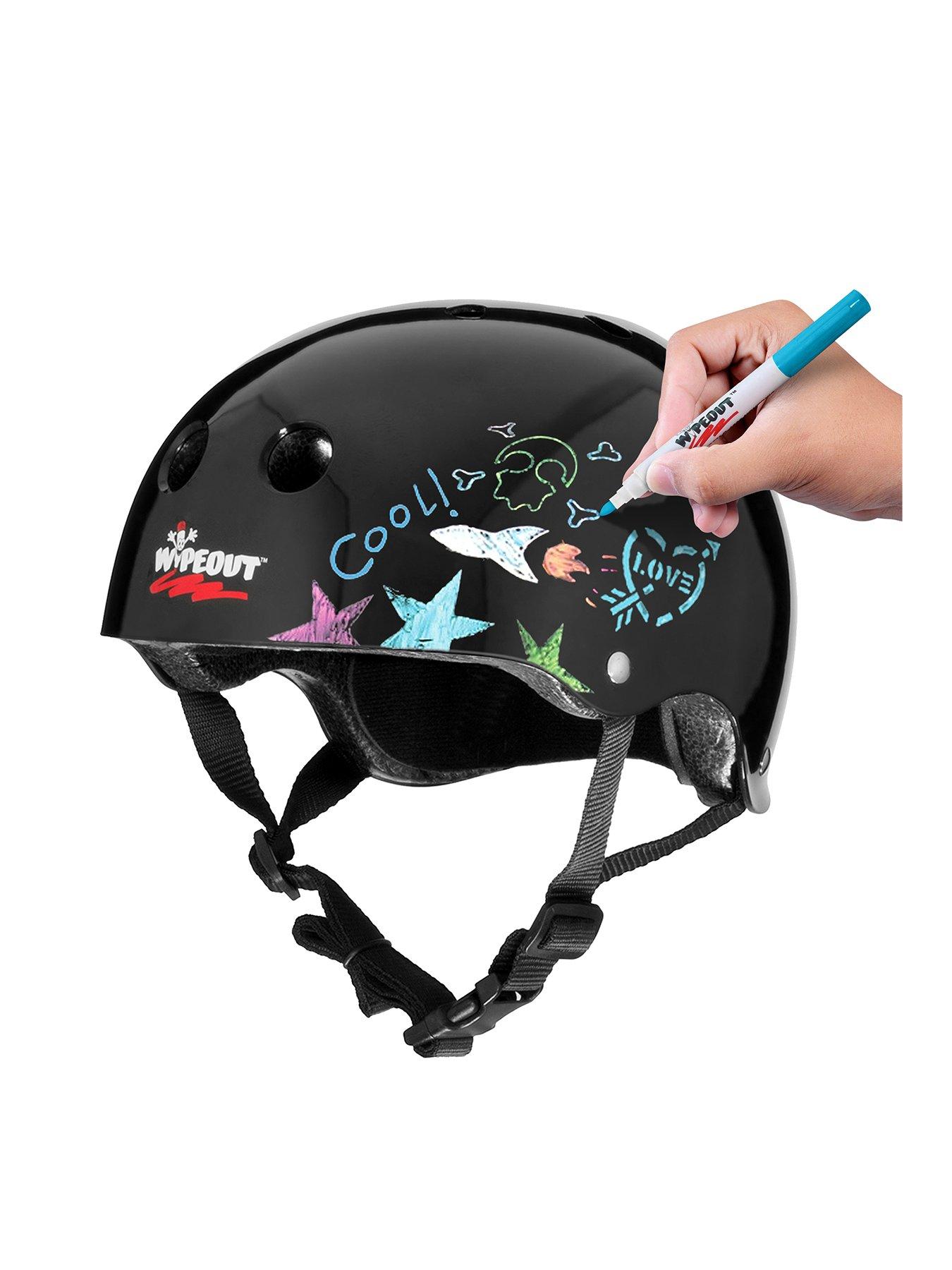 Image 1 of 8 of Wipeout Wipeout Helmet&nbsp;- Black, Age&nbsp;5+