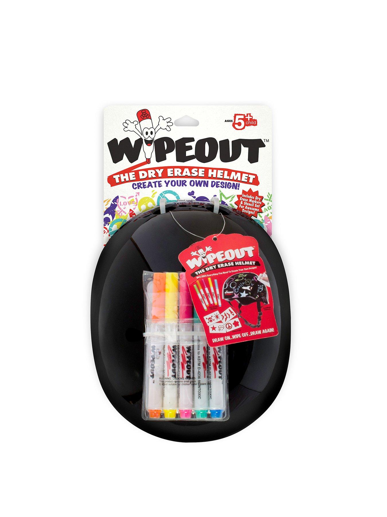 Image 2 of 8 of Wipeout Wipeout Helmet&nbsp;- Black, Age&nbsp;5+