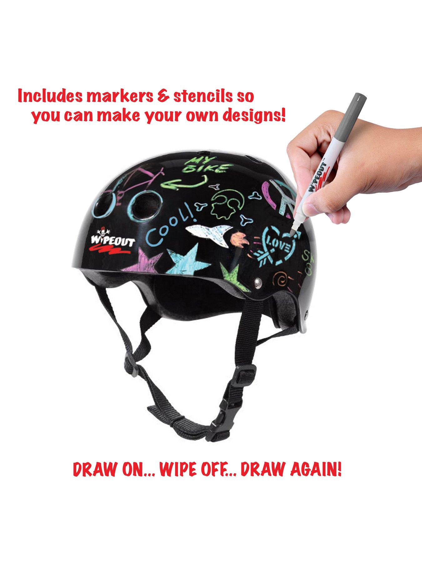 Image 3 of 8 of Wipeout Wipeout Helmet&nbsp;- Black, Age&nbsp;5+
