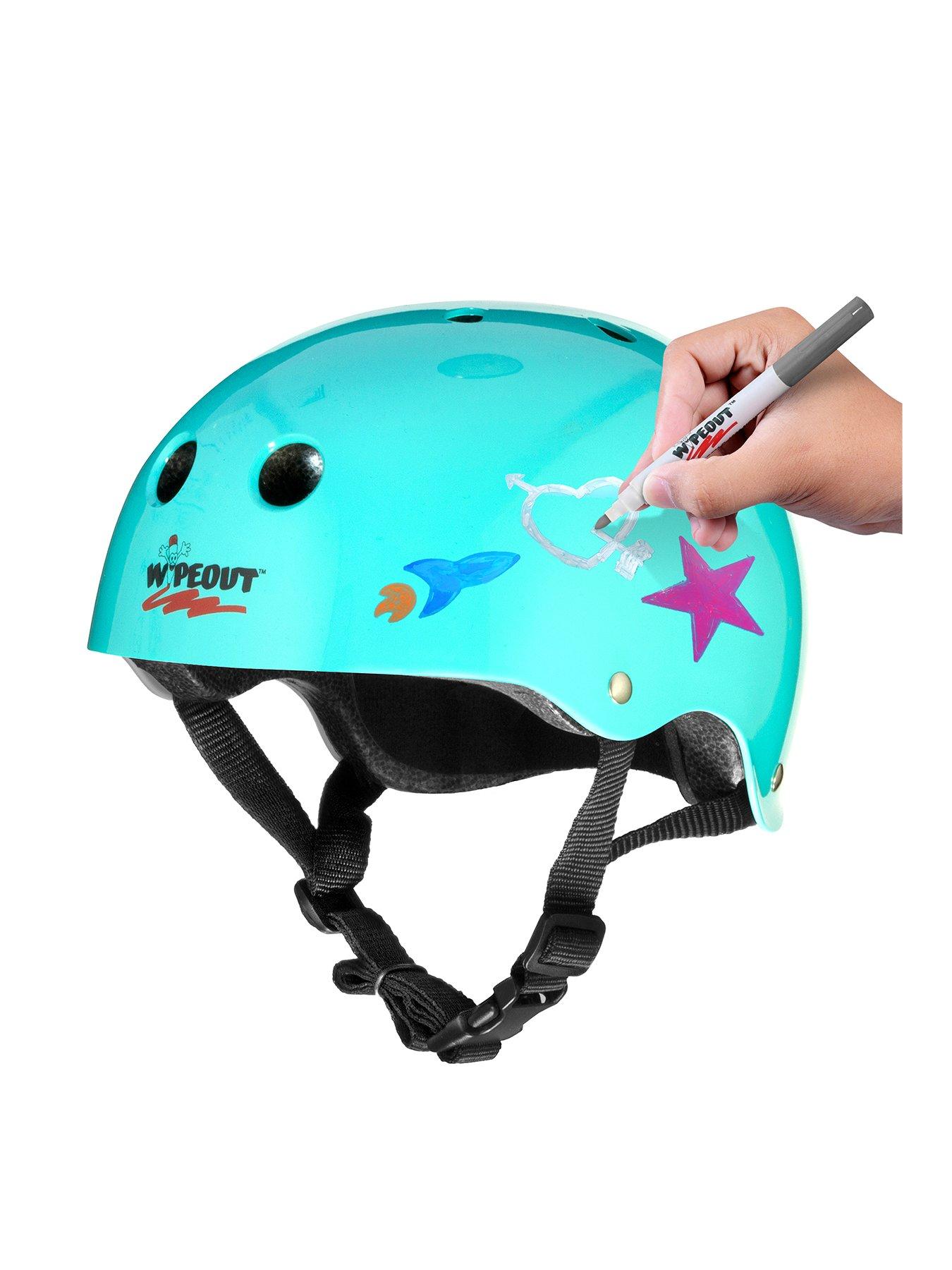 undefined Wipeout Helmet - Teal Blue, Age 8+