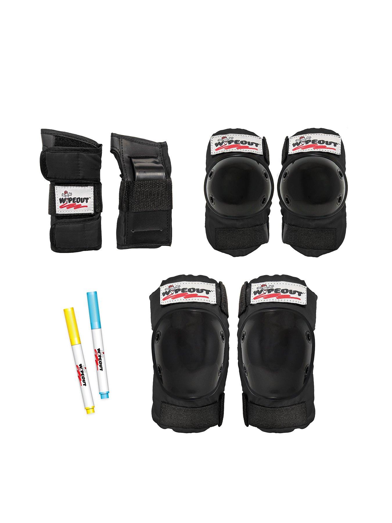 Image of Wipeout Protective Pad Set - Black, Age 5+