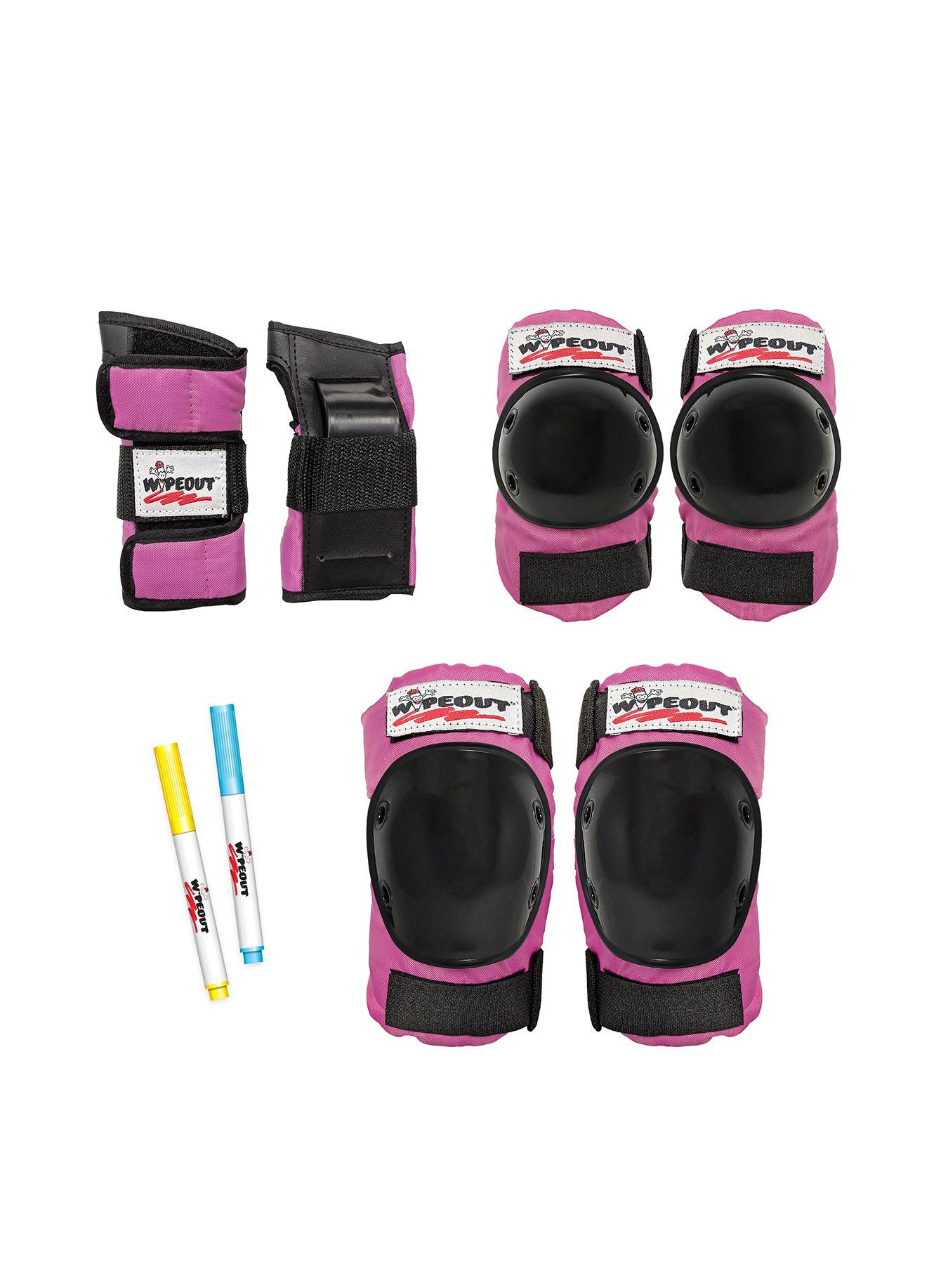 Image 1 of 8 of Wipeout Protective Pad Set - Neon Pink, Age 5+