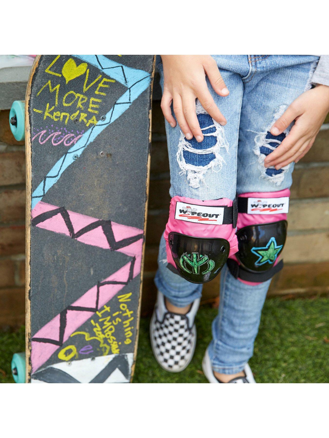 Image 5 of 8 of Wipeout Protective Pad Set - Neon Pink, Age 5+