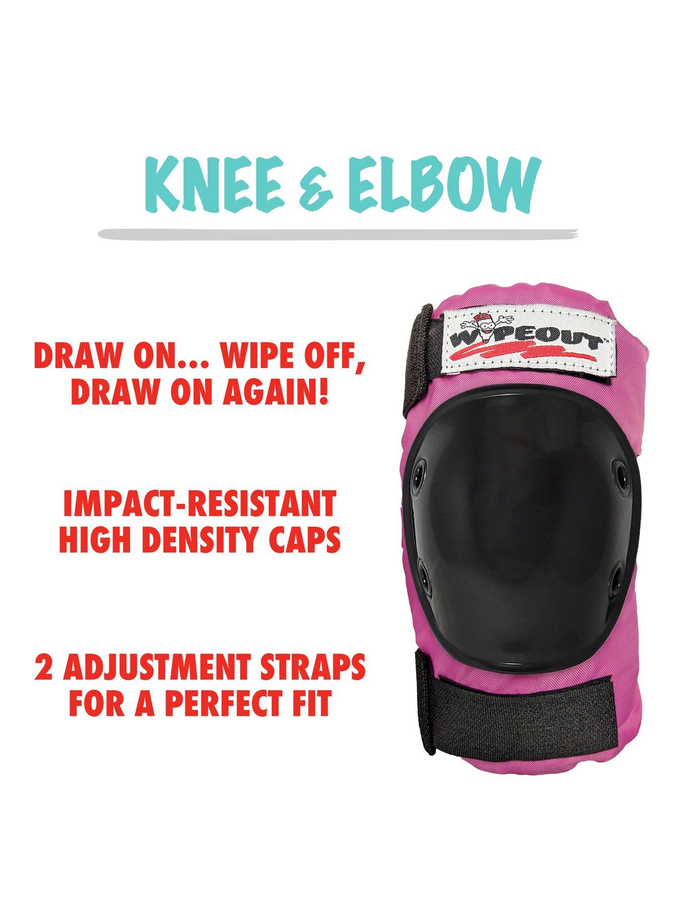 Image 6 of 8 of Wipeout Protective Pad Set - Neon Pink, Age 5+