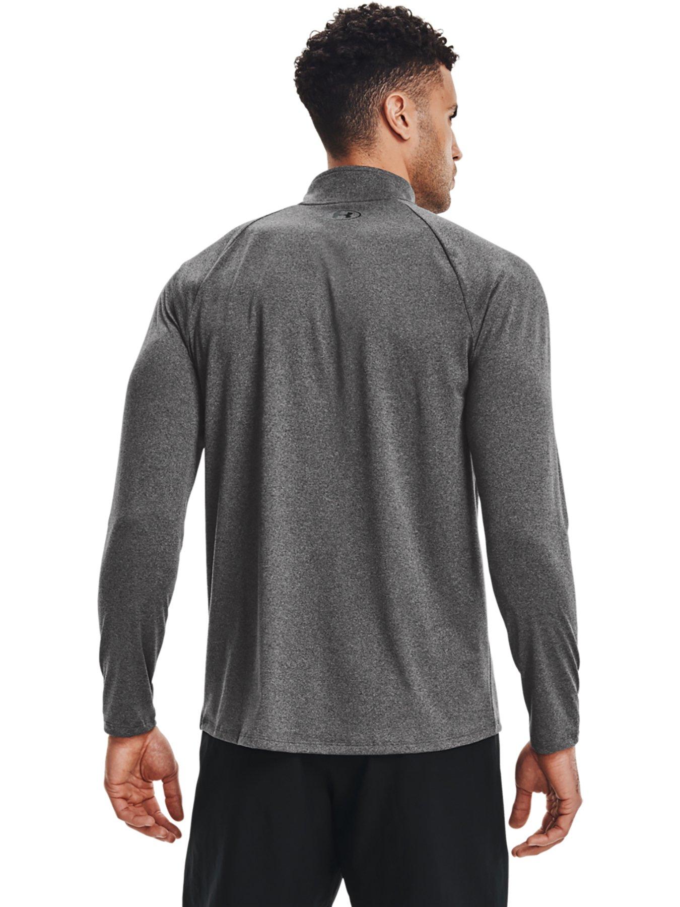 under-armour-training-tech-20-halfnbspzip-greyblackstillFront