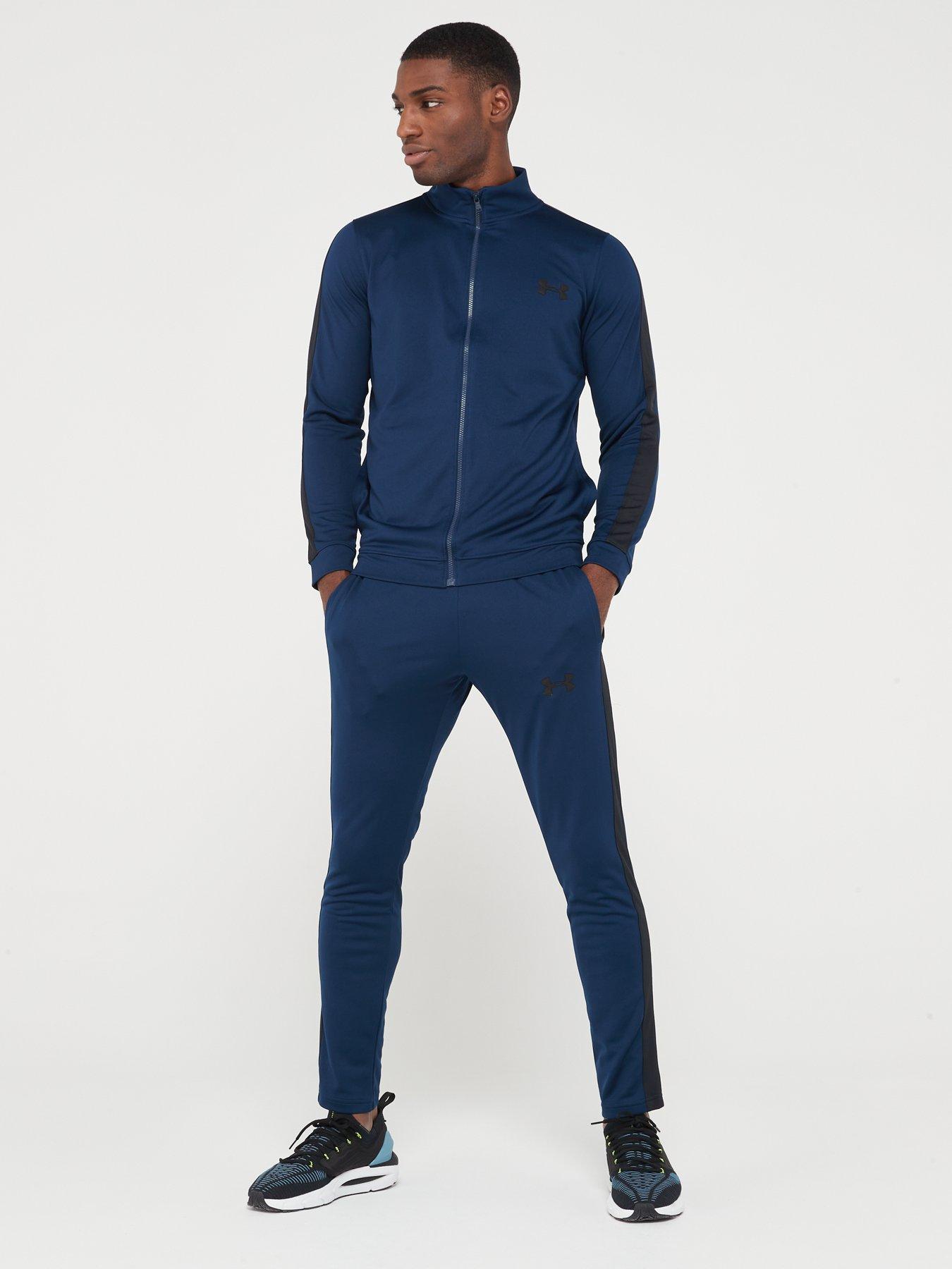 UNDER ARMOUR Training Knit Tracksuit - Navy/Black