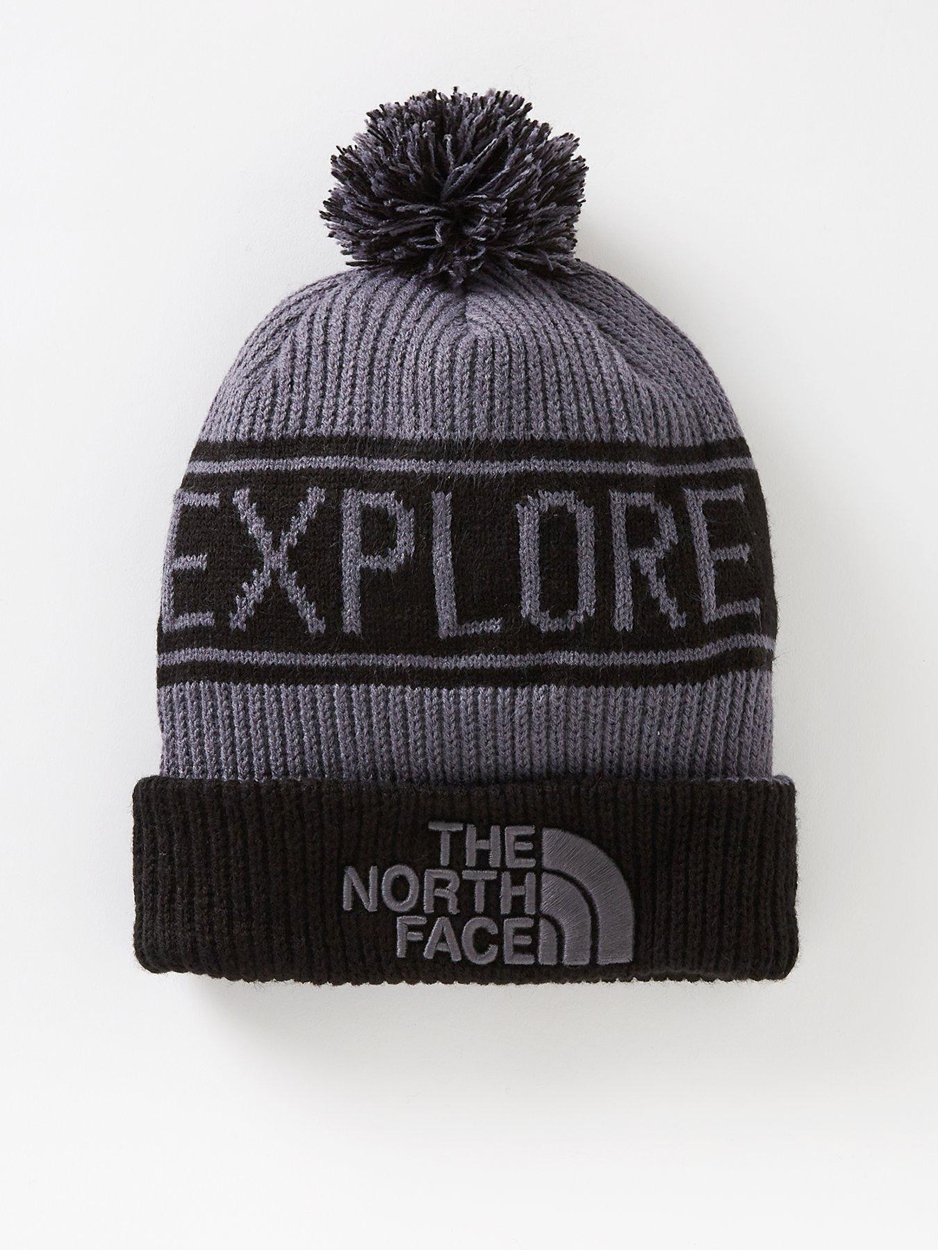 Men's Retro Pom Beanie - Grey