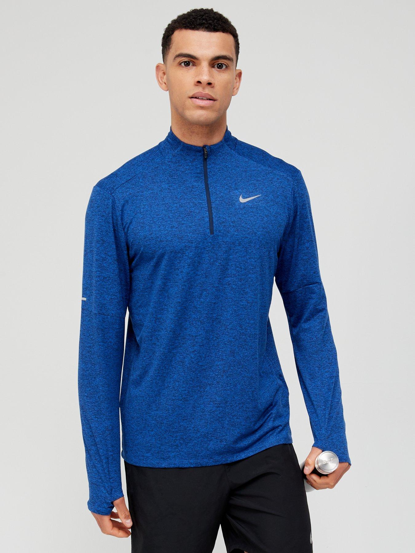 Nike running quarter zip mens sale