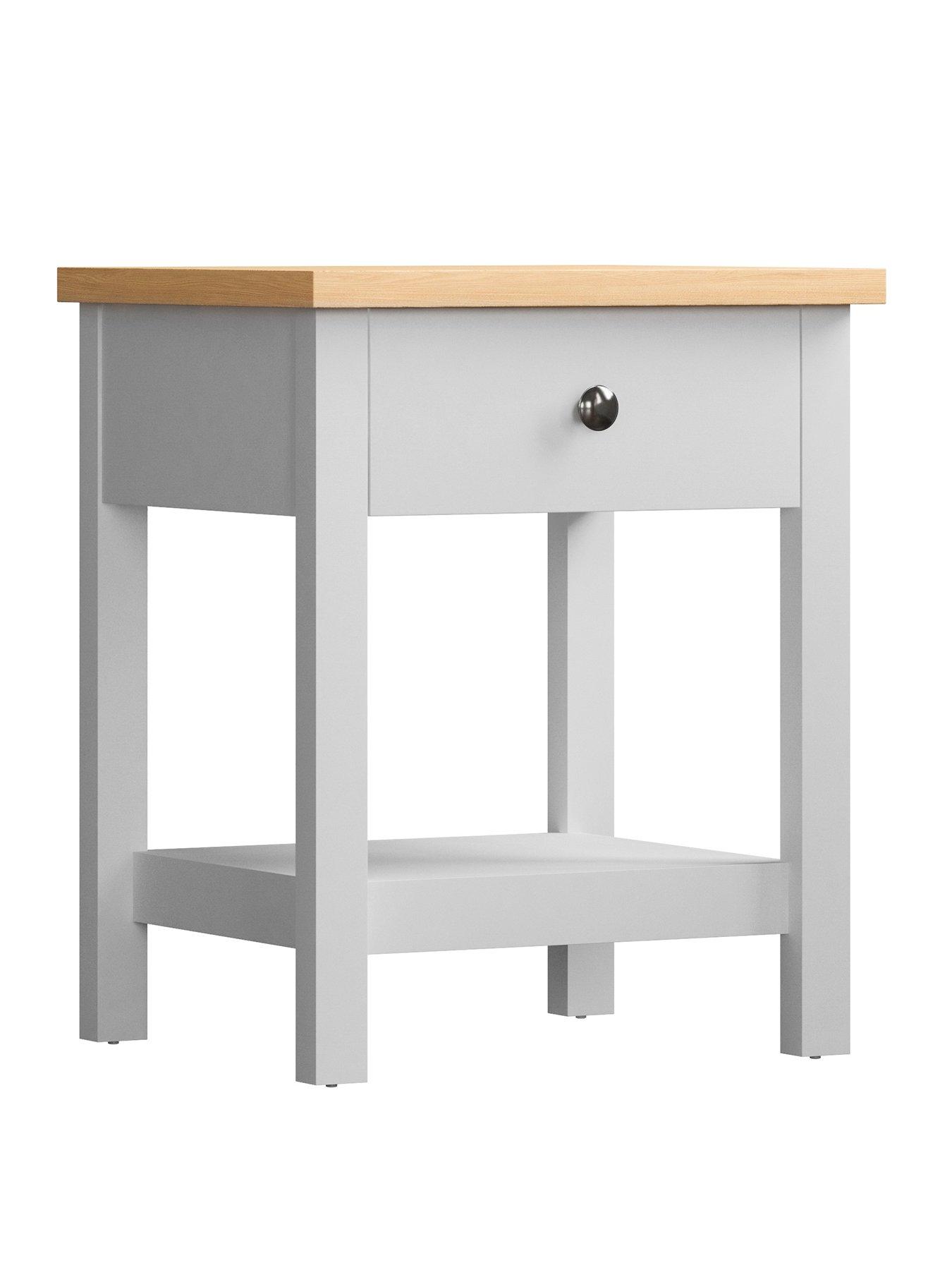 vida-designs-arlington-1-drawer-side-table-whitestillFront