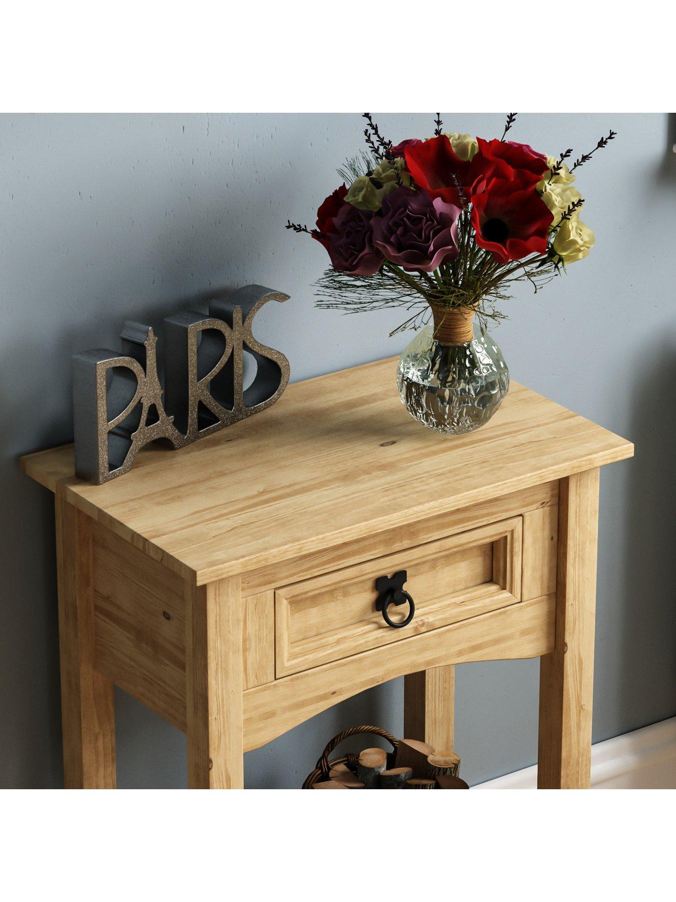 vida-designs-corona-solid-pine-1-drawer-console-tabledetail