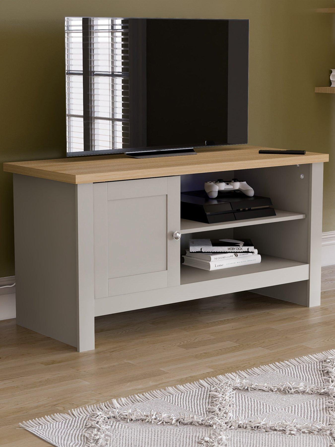undefined Vida Designs Arlington 1 Door TV Unit - fits up to 43 inch TV - Grey