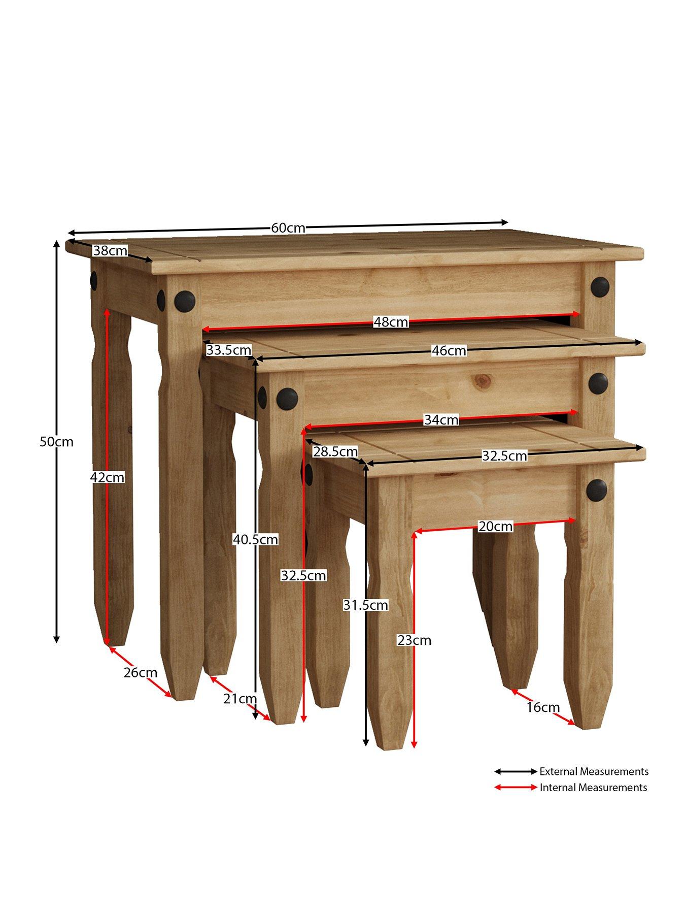 Image 3 of 6 of Vida Designs Corona Nest Of Tables