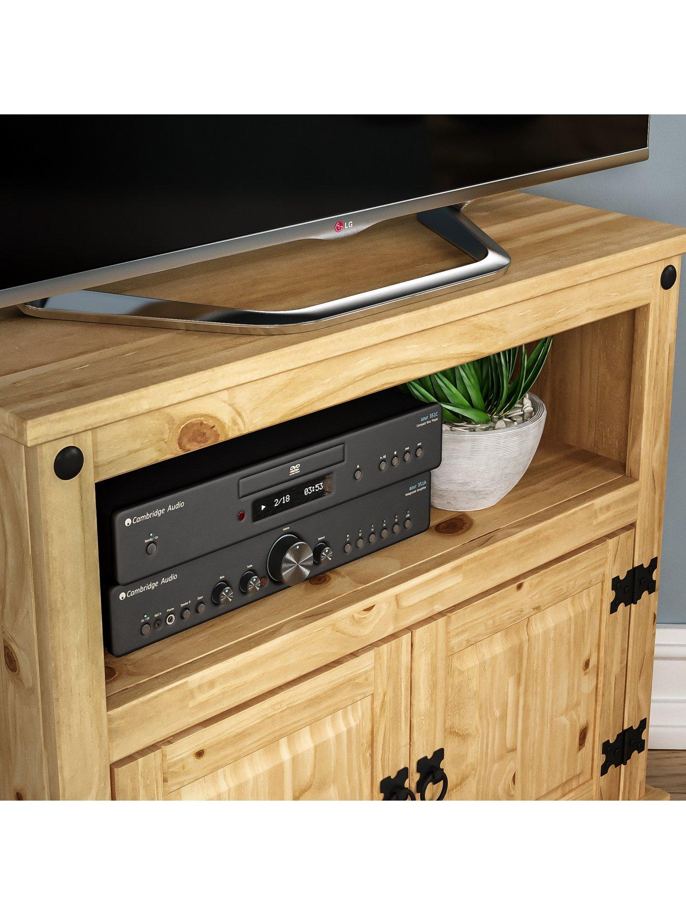 Image 6 of 6 of Vida Designs Corona Solid Pine Corner TV&nbsp;Unit - fits up to 40 inch TV